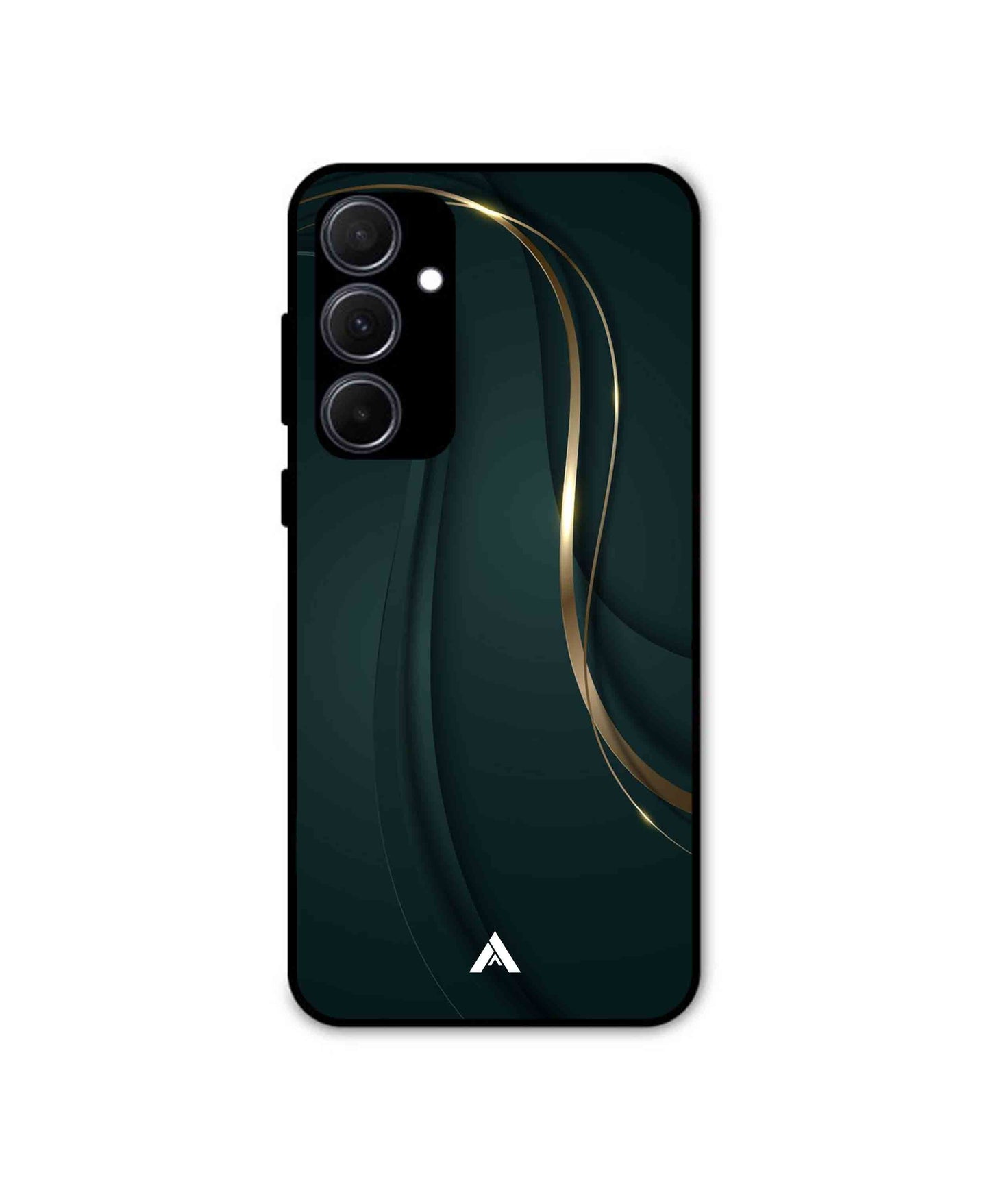 Emrald Wave Pattern Casora 01 Metal Back Cover Phone Case