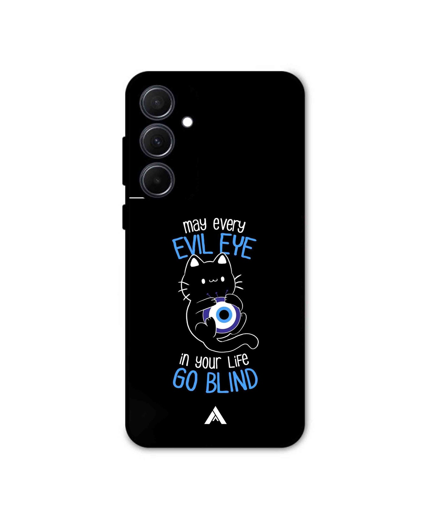 Golden Blue Marble Pattern Casora 01 Metal Back Cover Phone Case