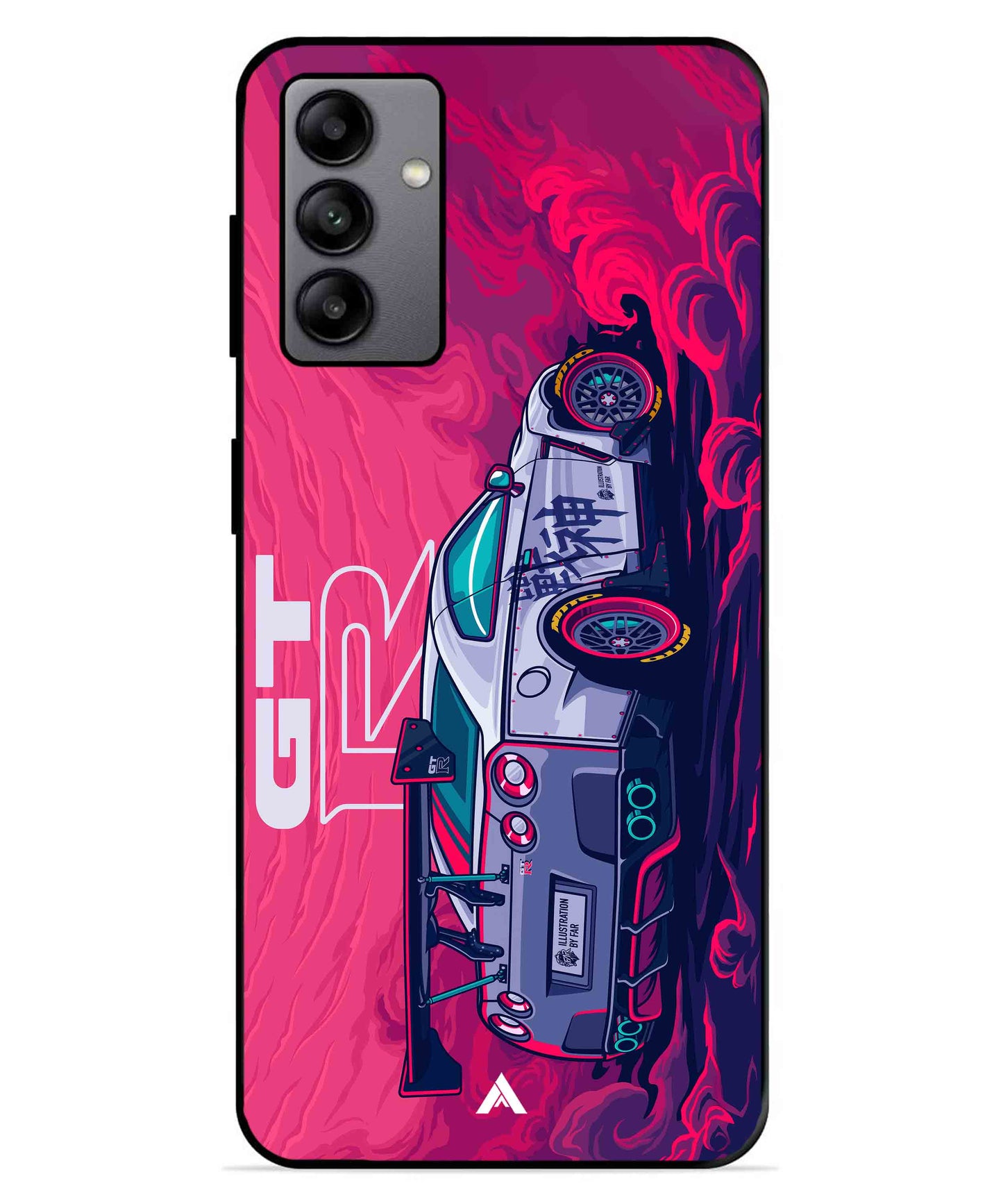 GTR Car Metal Back Cover Phone Case for Samsung Galaxy A04s