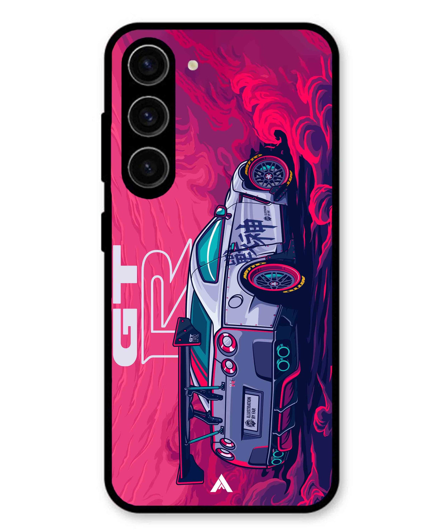 GTR Car Metal Back Cover Phone Case for Samsung Galaxy A36