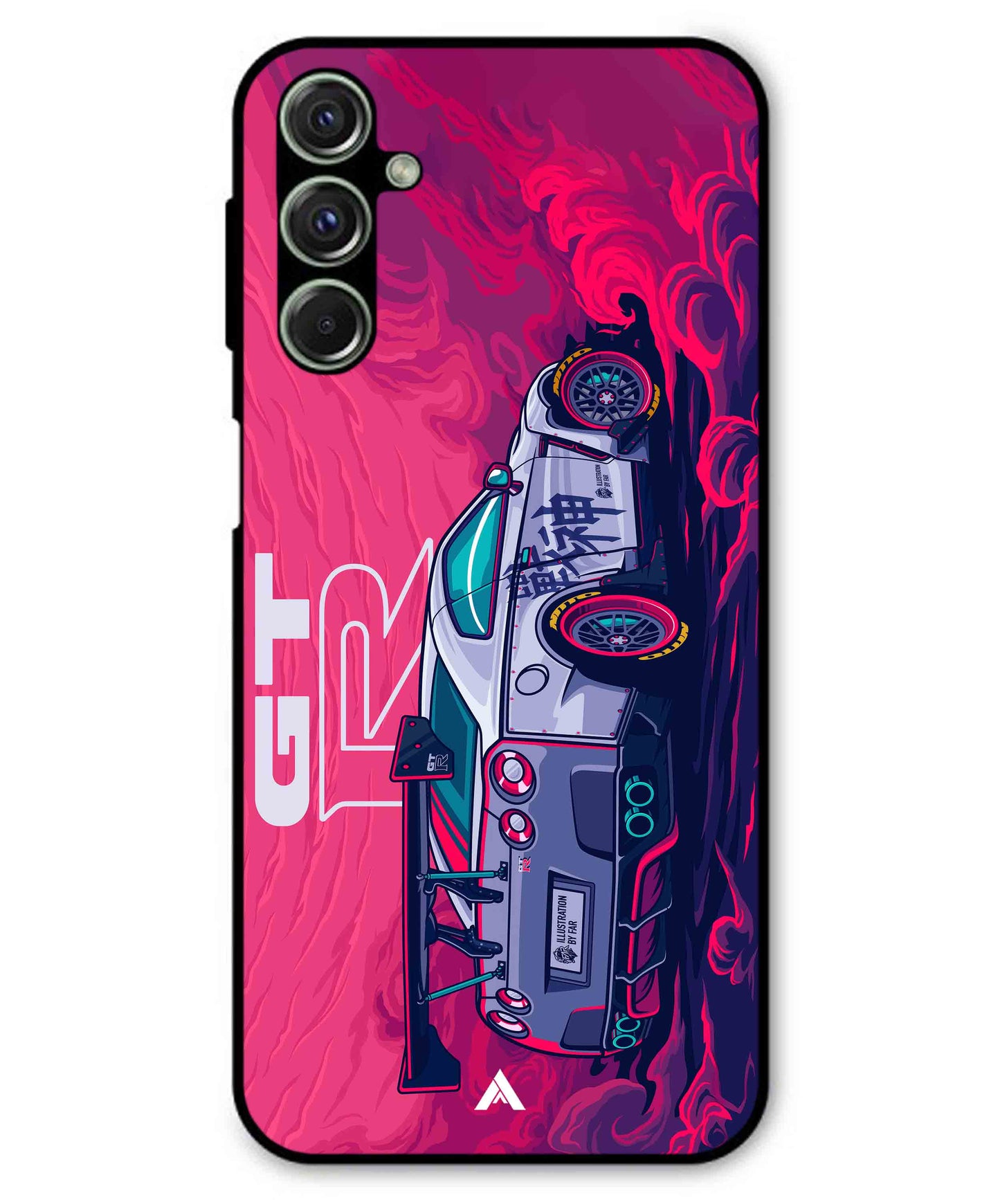 GTR Car Metal Back Cover Phone Case for Samsung Galaxy M54