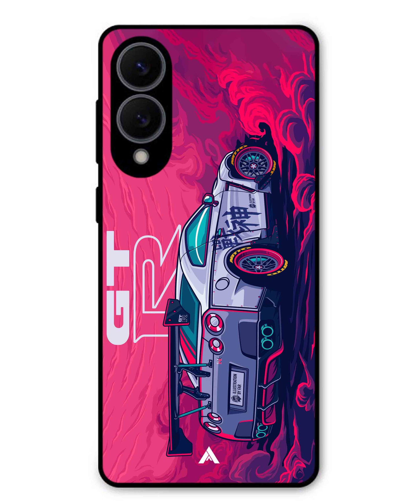 GTR Car Metal Back Cover Phone Case for Samsung Galaxy S25 Edge