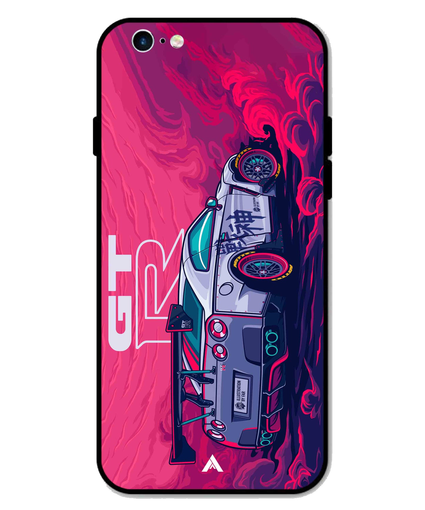 GTR Car Metal Back Cover Phone Case for iPhone 6