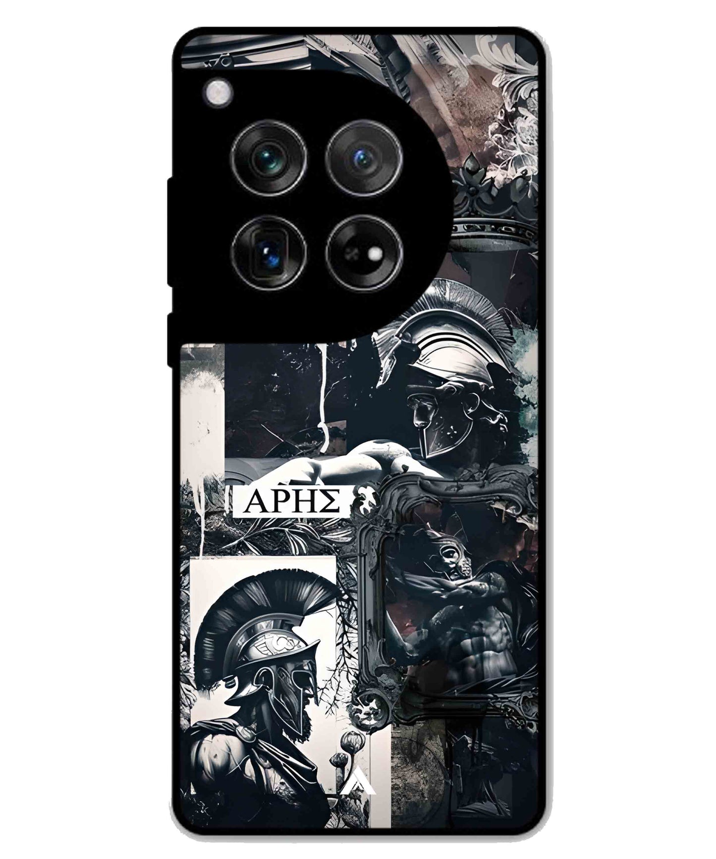 Greek Mindset Metal Back Cover Phone Case for Oneplus 12