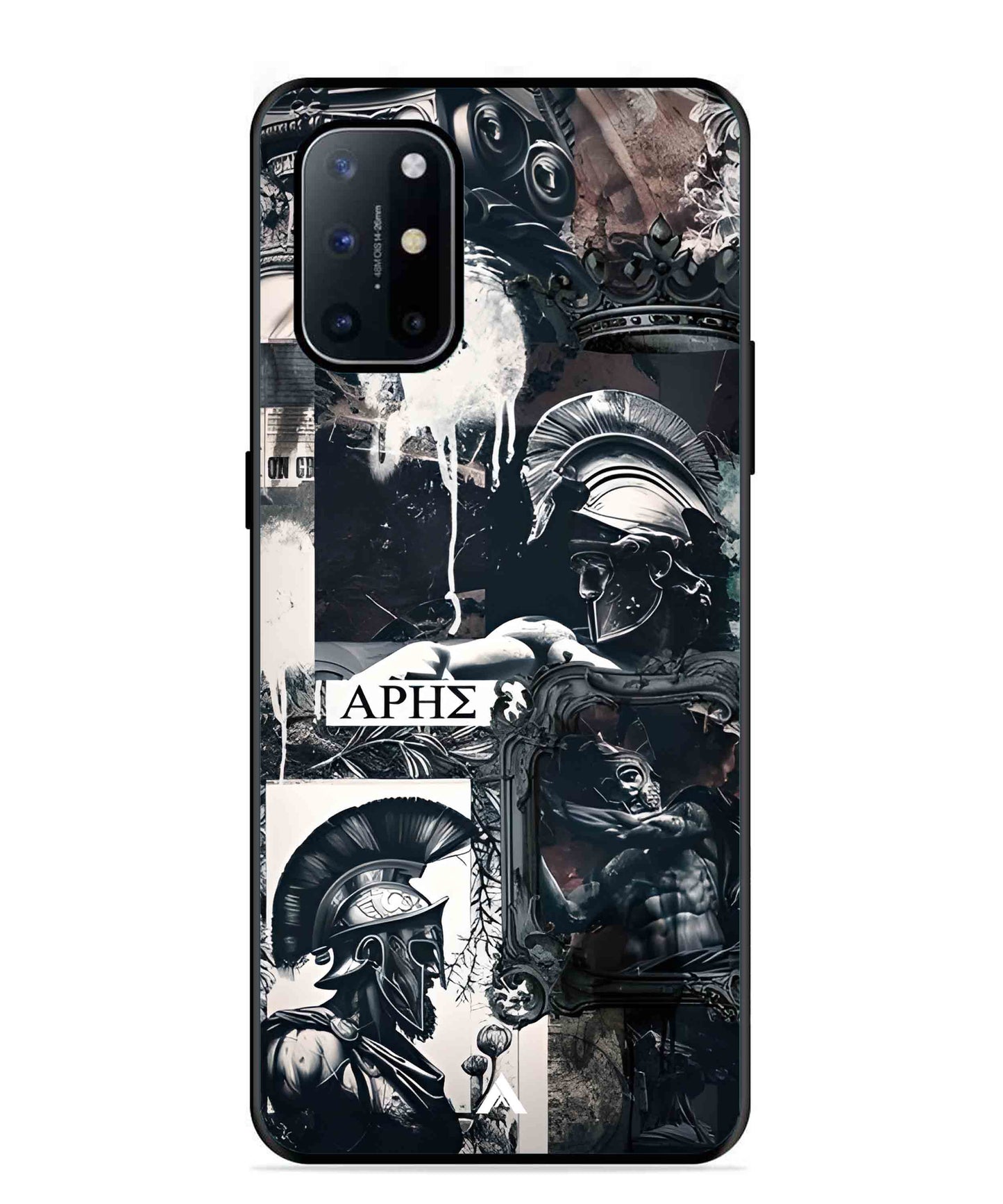 Greek Mindset Metal Back Cover Phone Case for Oneplus 8T