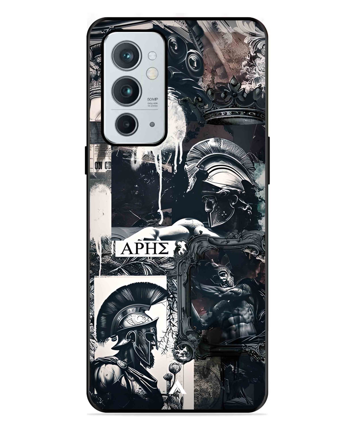 Greek Mindset Metal Back Cover Phone Case for Oneplus 9RT