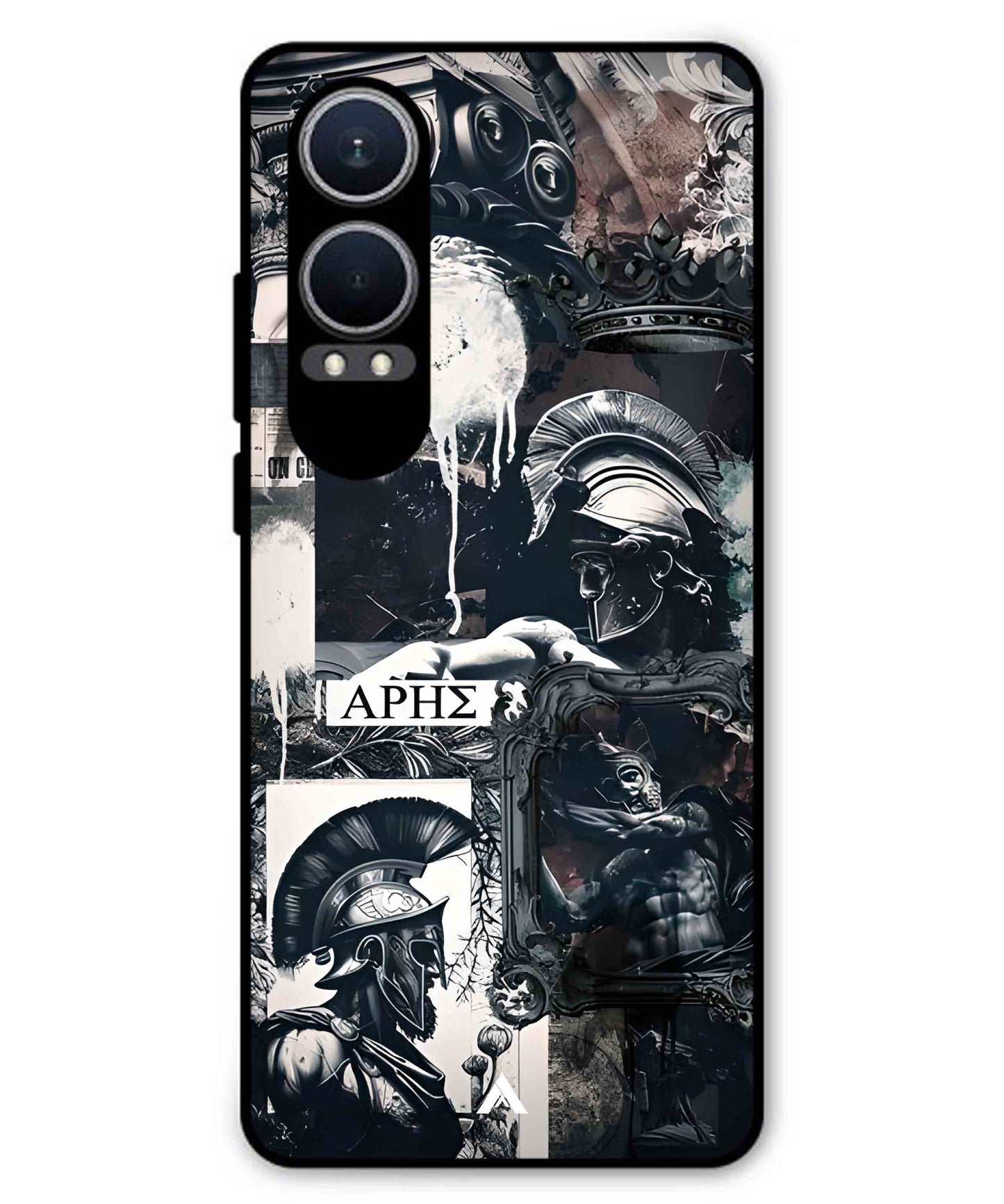 Greek Mindset Metal Back Cover Phone Case for Oneplus Nord CE 4 Lite