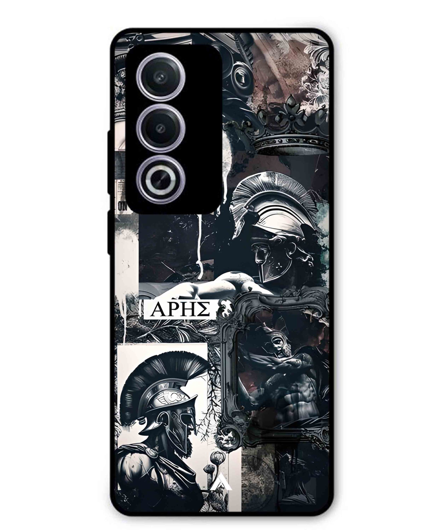 Greek Mindset Metal Back Cover Phone Case for Oppo A3 Pro