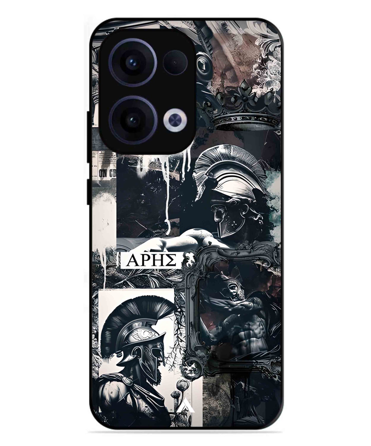 Greek Mindset Metal Back Cover Phone Case for Oppo Reno 13