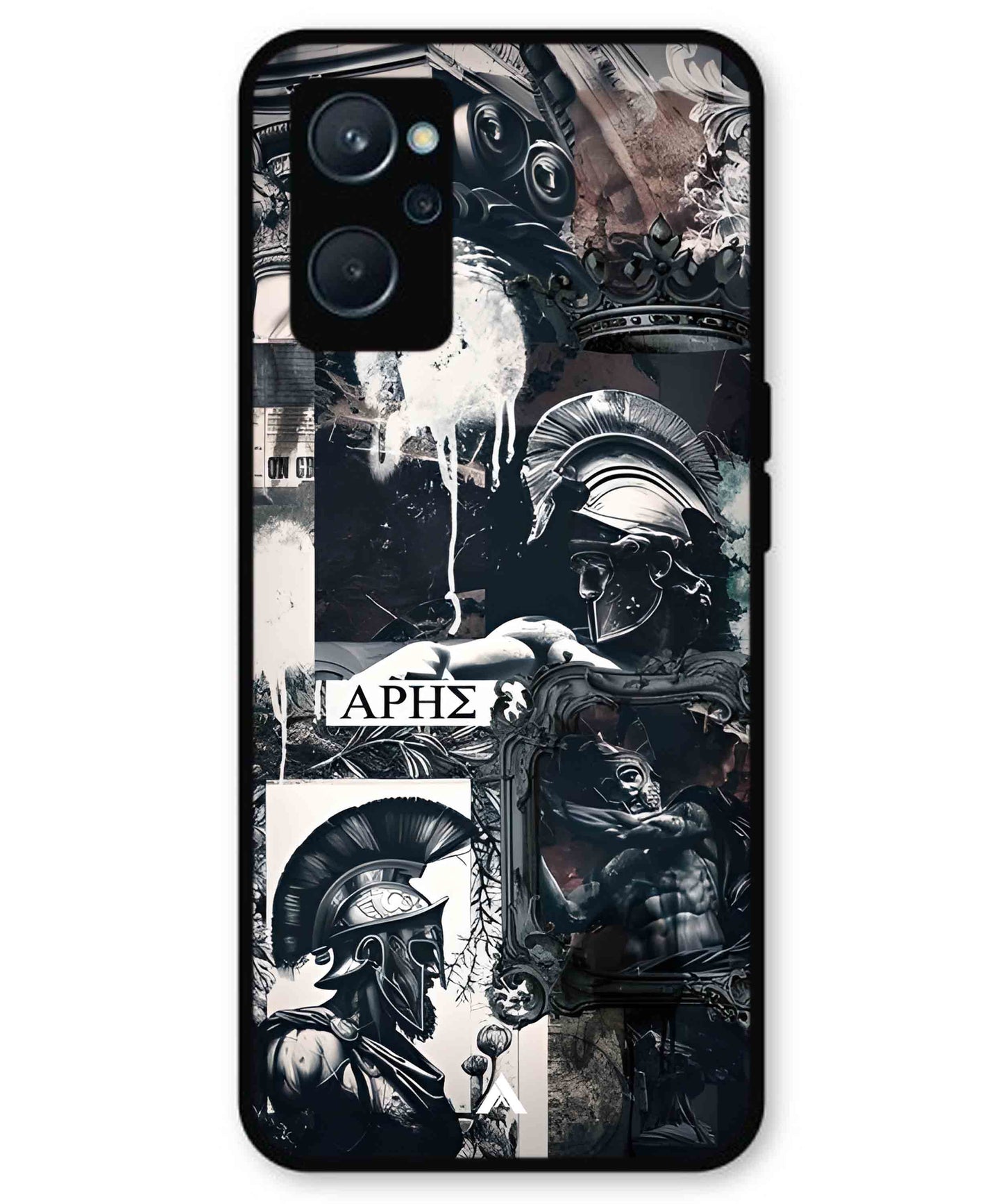 Greek Mindset Metal Back Cover Phone Case for Realme 10