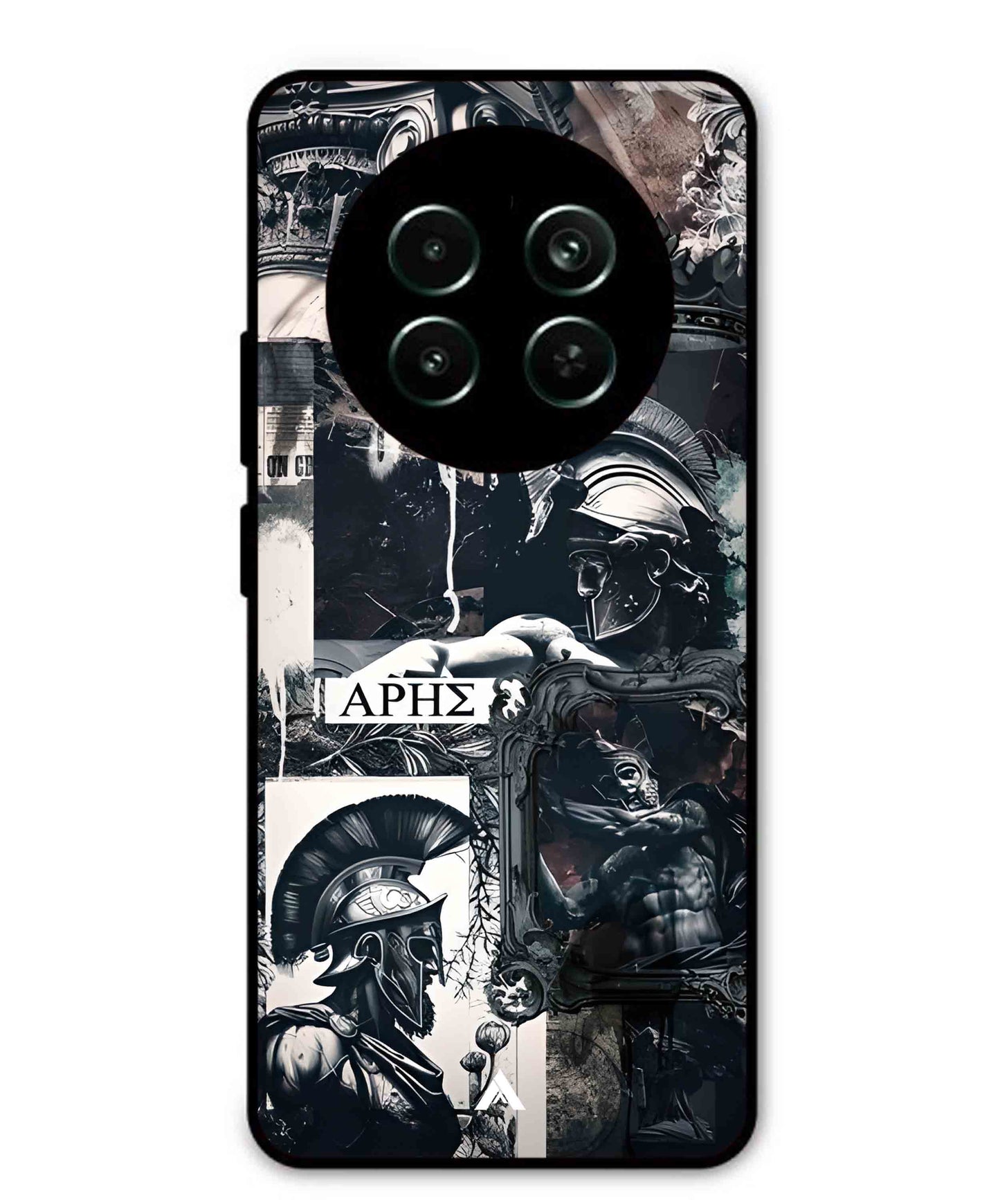 Greek Mindset Metal Back Cover Phone Case for Realme 12 5G