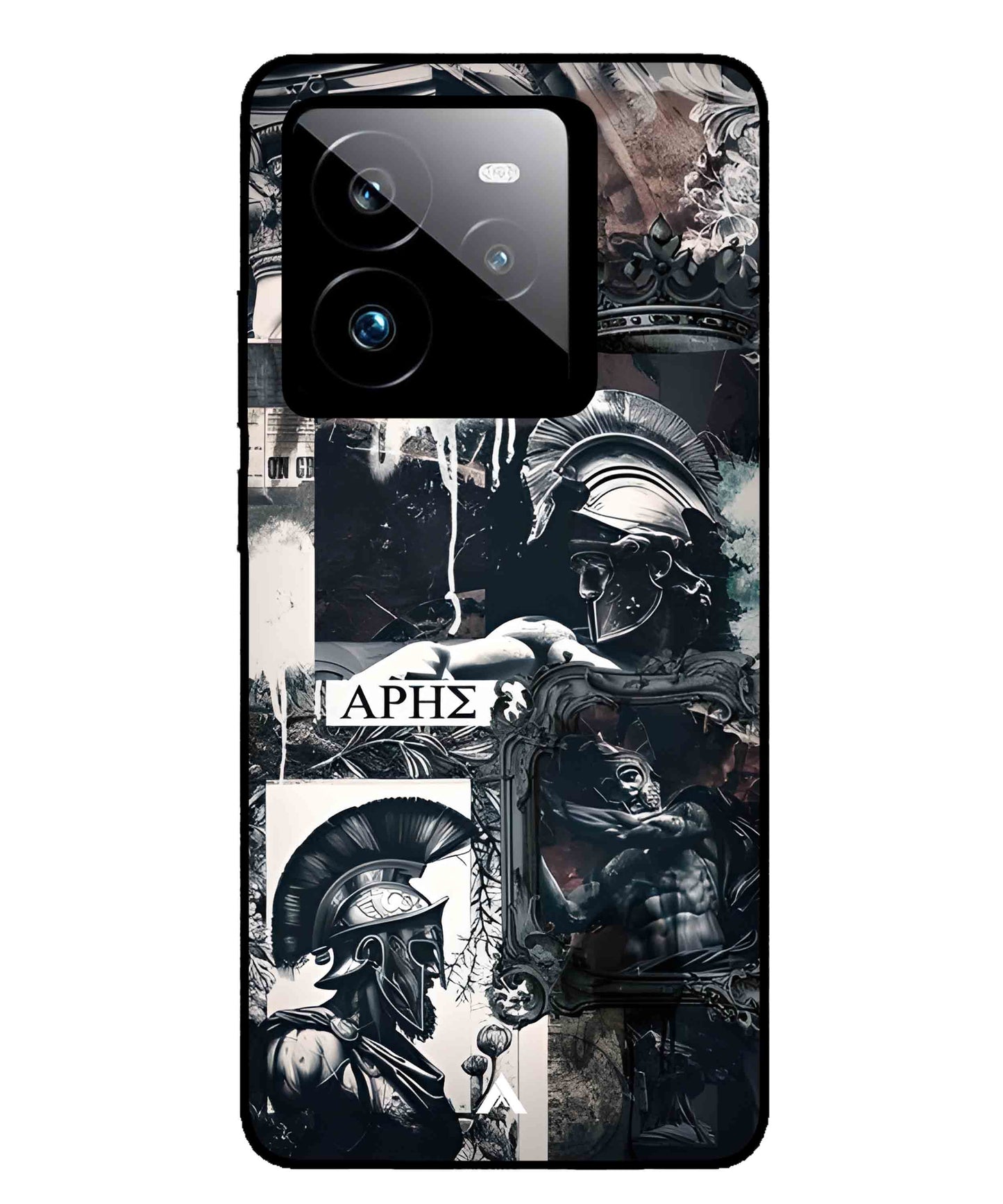 Greek Mindset Metal Back Cover Phone Case for Realme GT 7 Pro