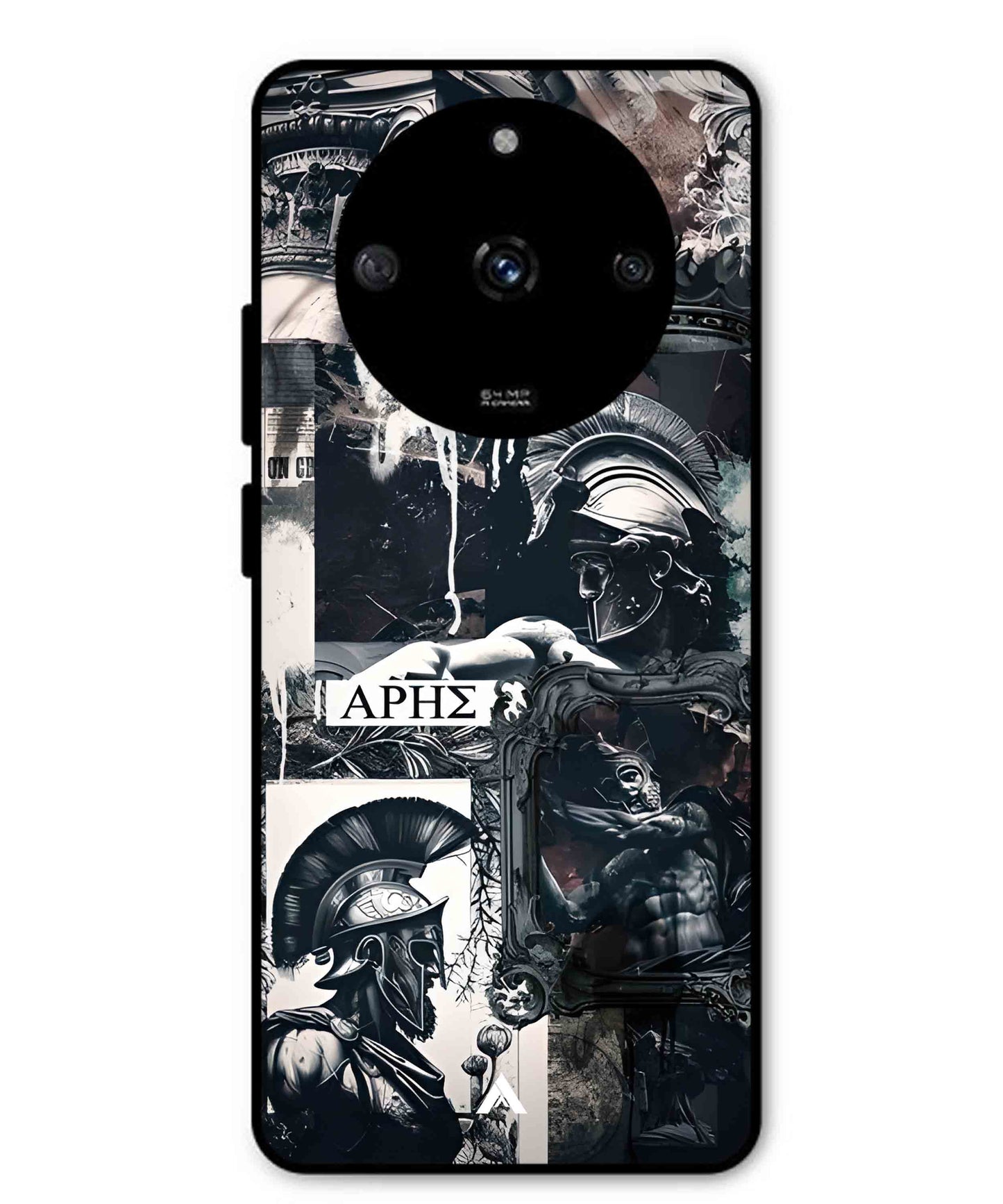 Greek Mindset Metal Back Cover Phone Case for Realme Narzo 60