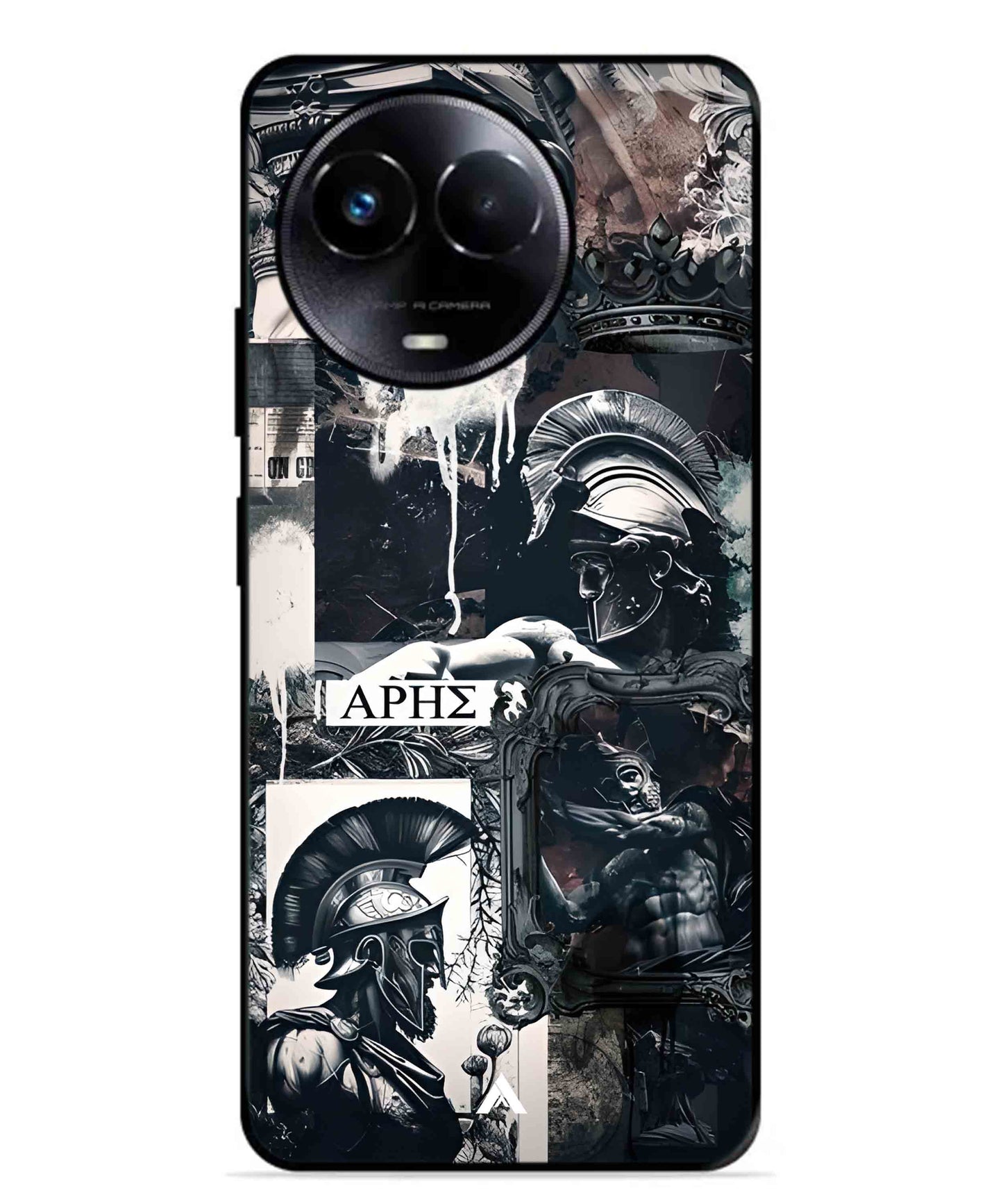 Greek Mindset Metal Back Cover Phone Case for Realme Narzo 60X