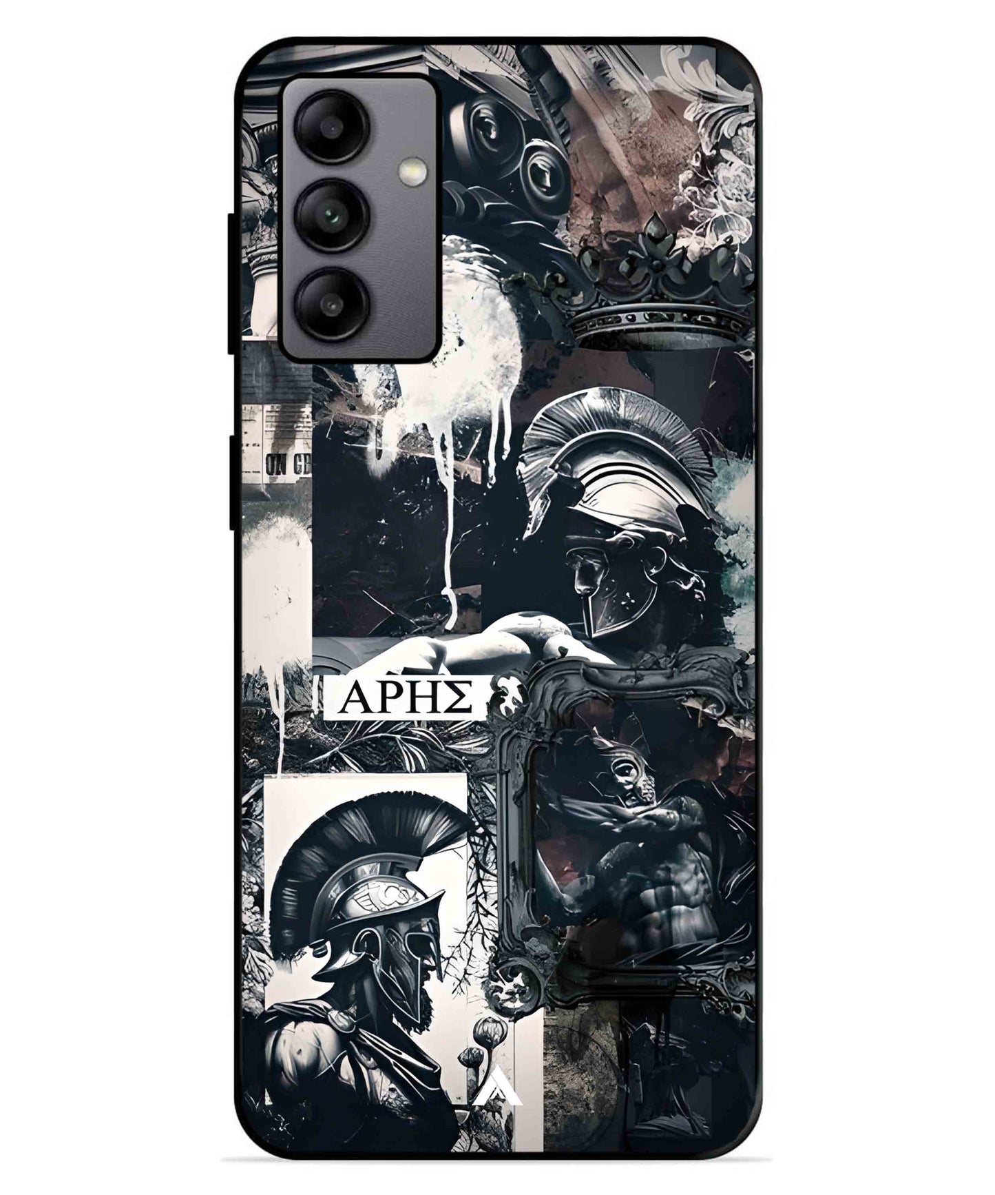 Greek Mindset Metal Back Cover Phone Case for Samsung Galaxy A04s