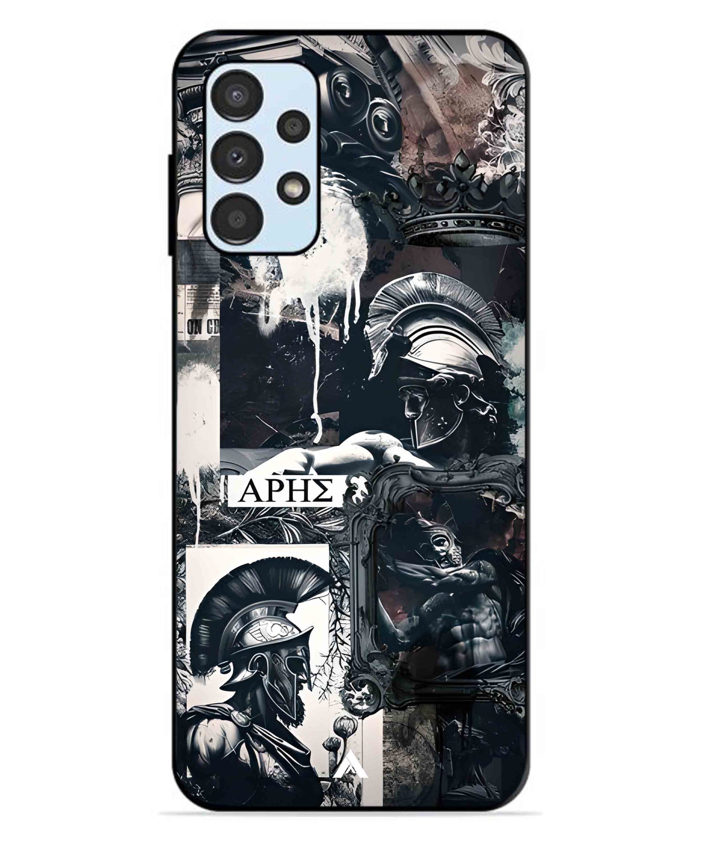 Greek Mindset Metal Back Cover Phone Case for Samsung Galaxy A13 4G