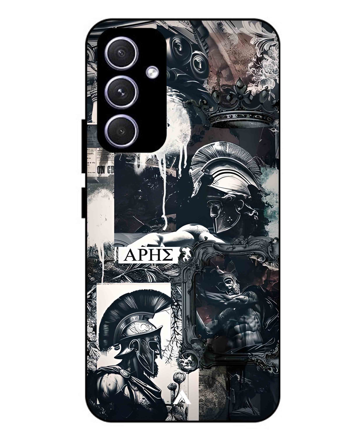 Greek Mindset Metal Back Cover Phone Case for Samsung Galaxy A54