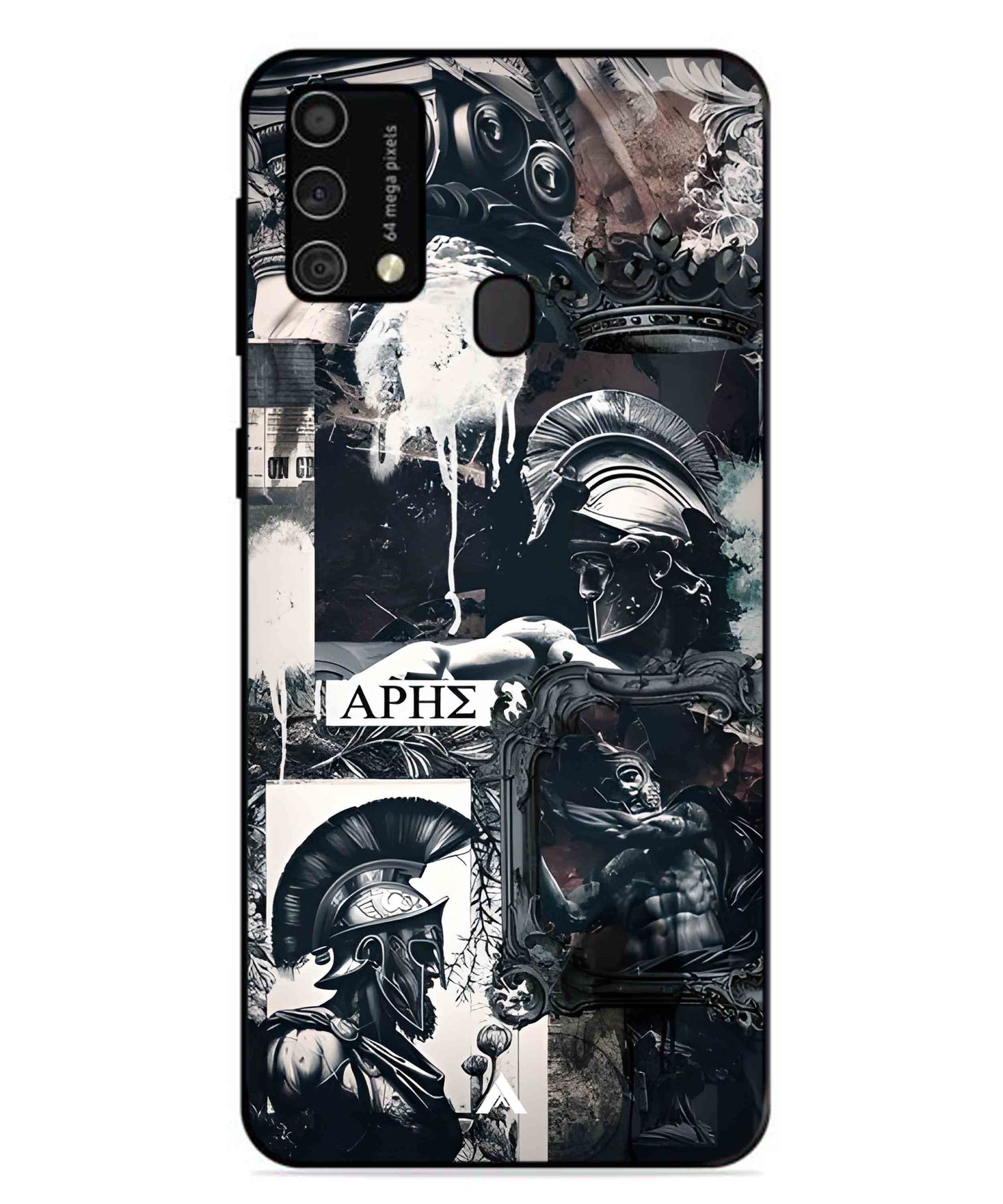 Greek Mindset Metal Back Cover Phone Case for Samsung Galaxy F41