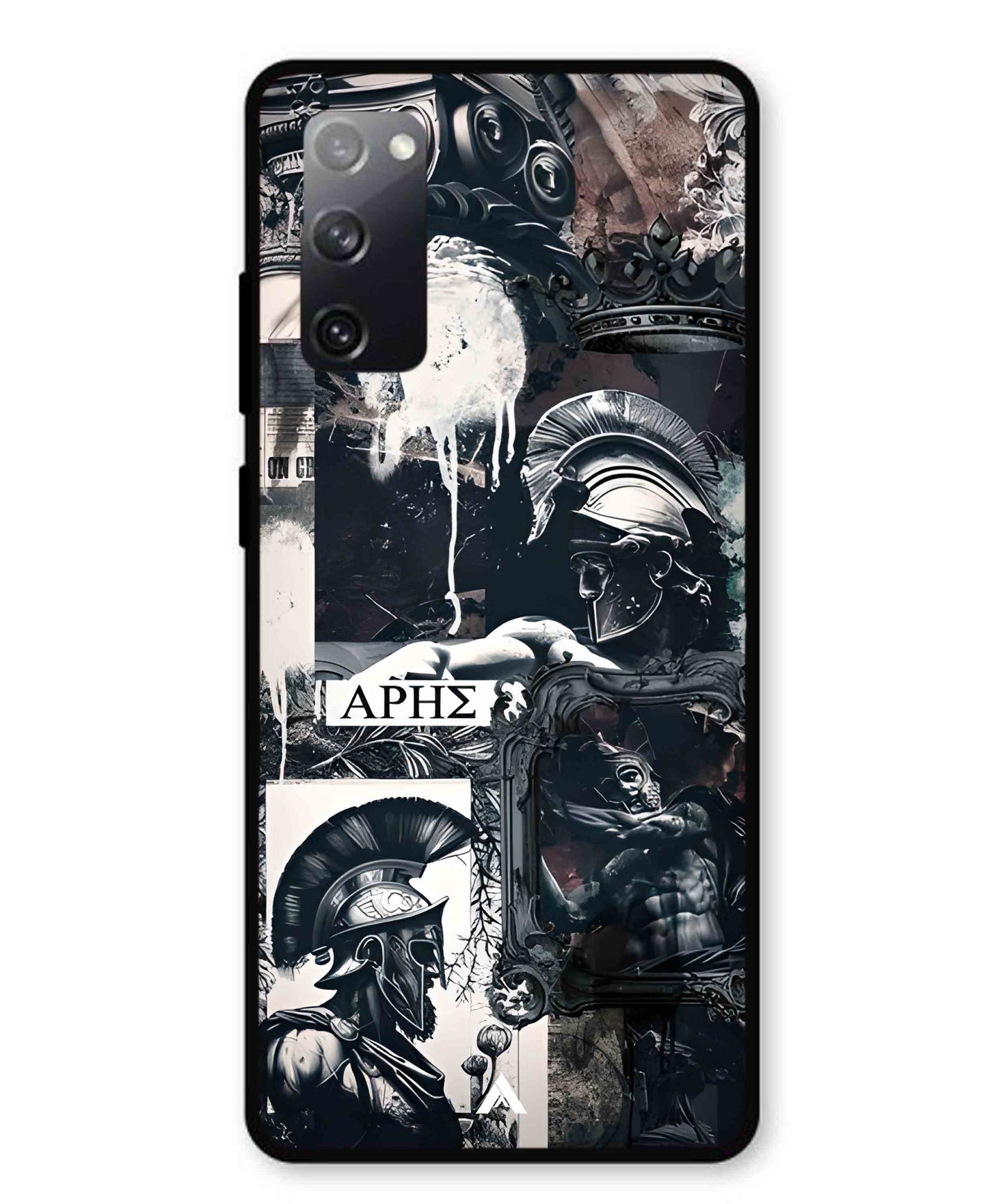 Greek Mindset Metal Back Cover Phone Case for Samsung Galaxy S20