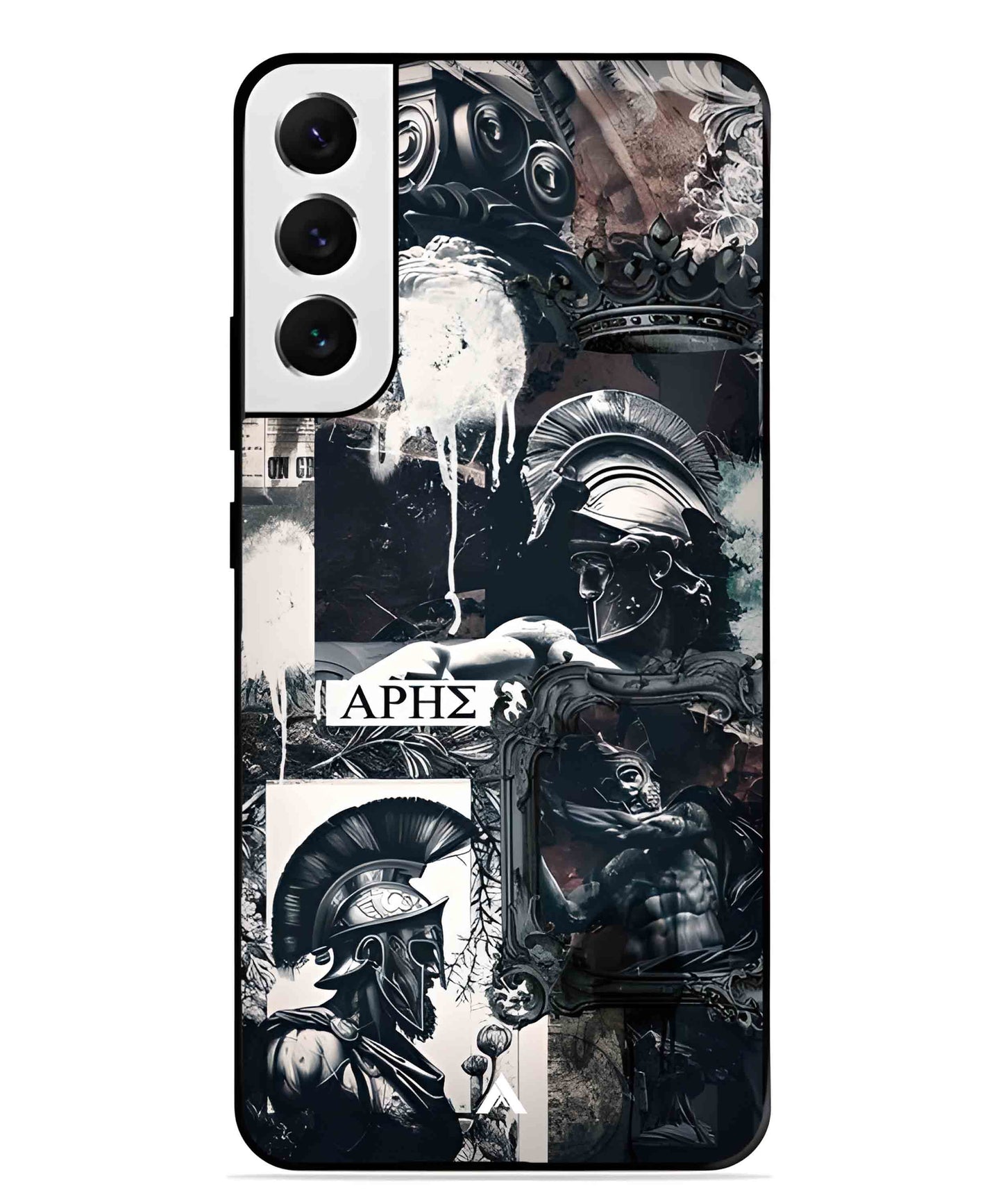 Greek Mindset Metal Back Cover Phone Case for Samsung Galaxy S21