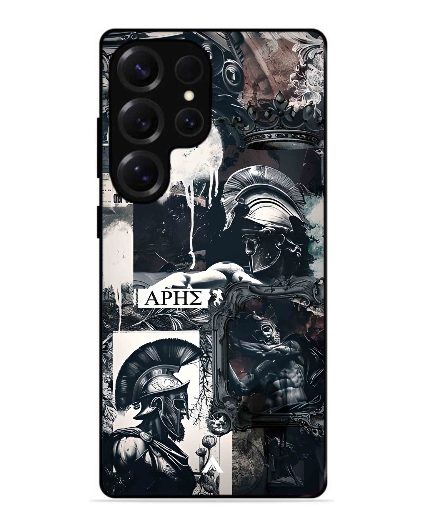 Greek Mindset Metal Back Cover Phone Case for Samsung Galaxy S25 Ultra