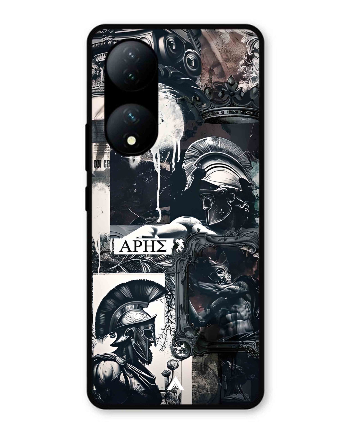 Greek Mindset Metal Back Cover Phone Case for Vivo Y100