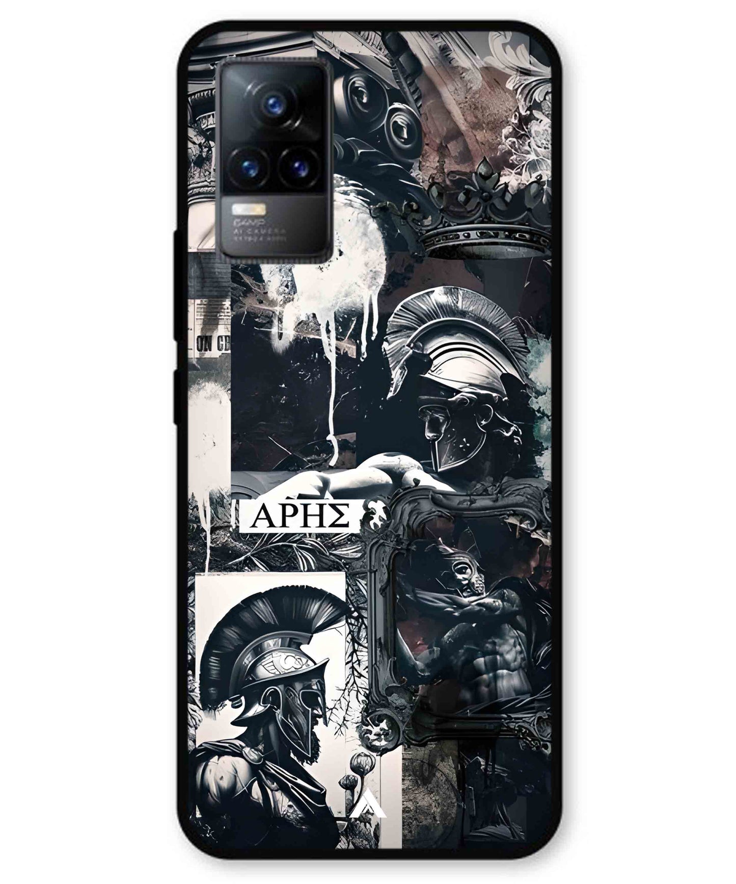 Greek Mindset Metal Back Cover Phone Case for Vivo Y73