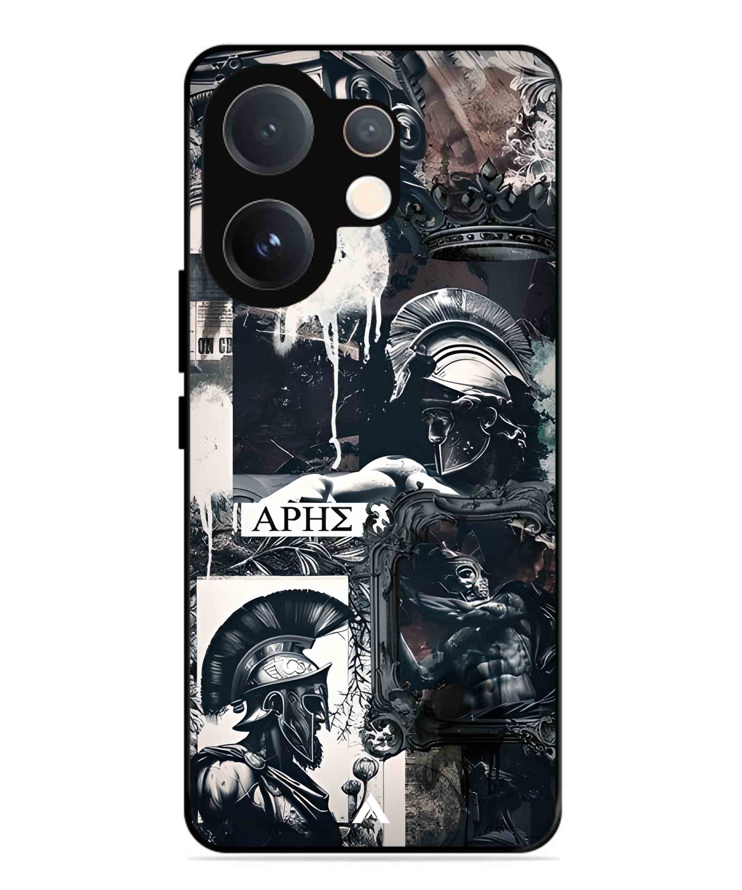 Greek Mindset Metal Back Cover Phone Case for Vivo v60
