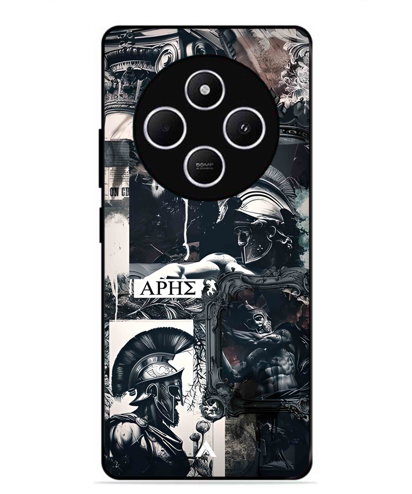Greek Mindset Metal Back Cover Phone Case for Xiaomi Redmi A4