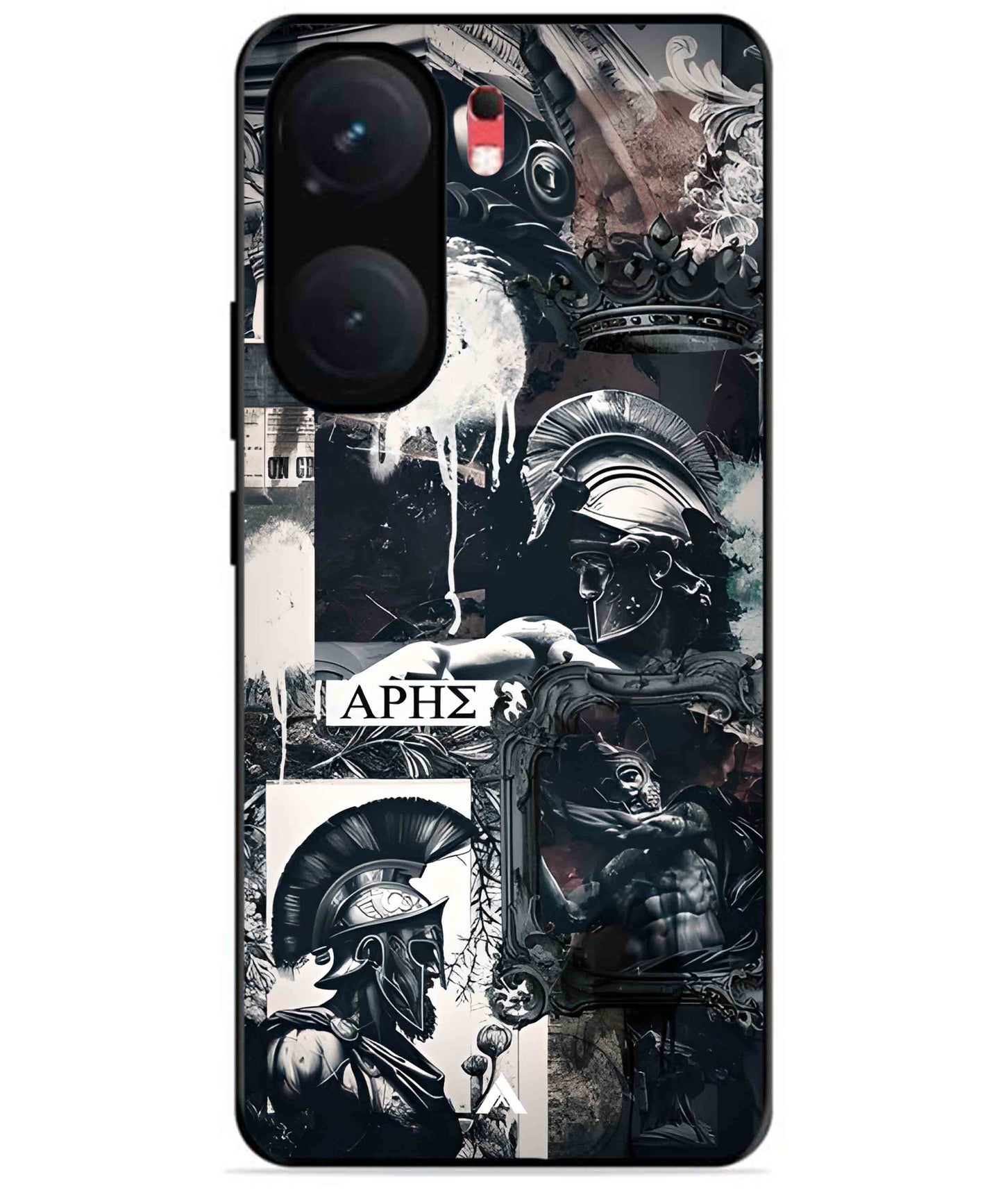 Greek Mindset Metal Back Cover Phone Case for iQOO Neo 9 Pro