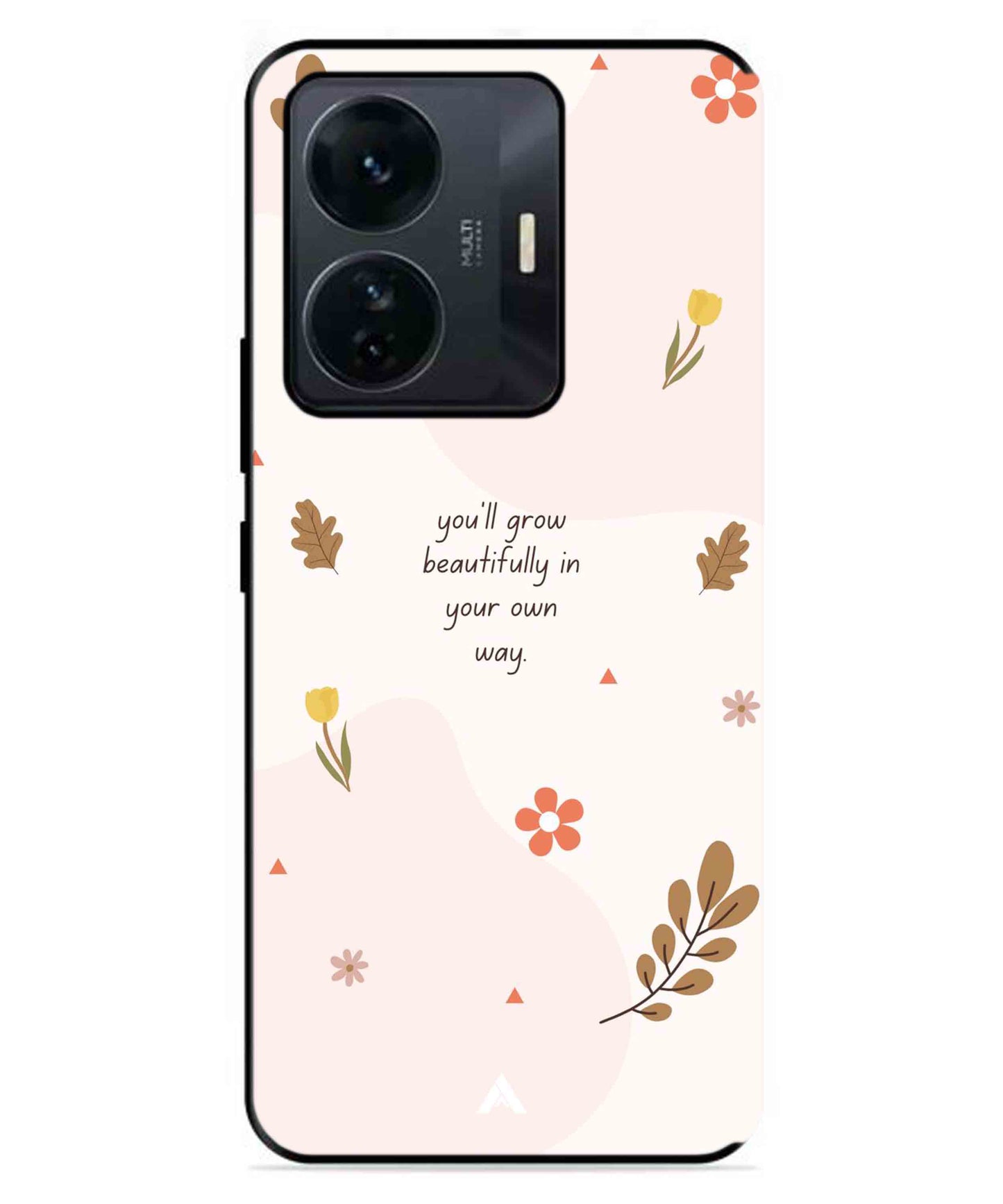 Her Own Way Metal Back Cover Phone Case for IQOO Z6 Pro