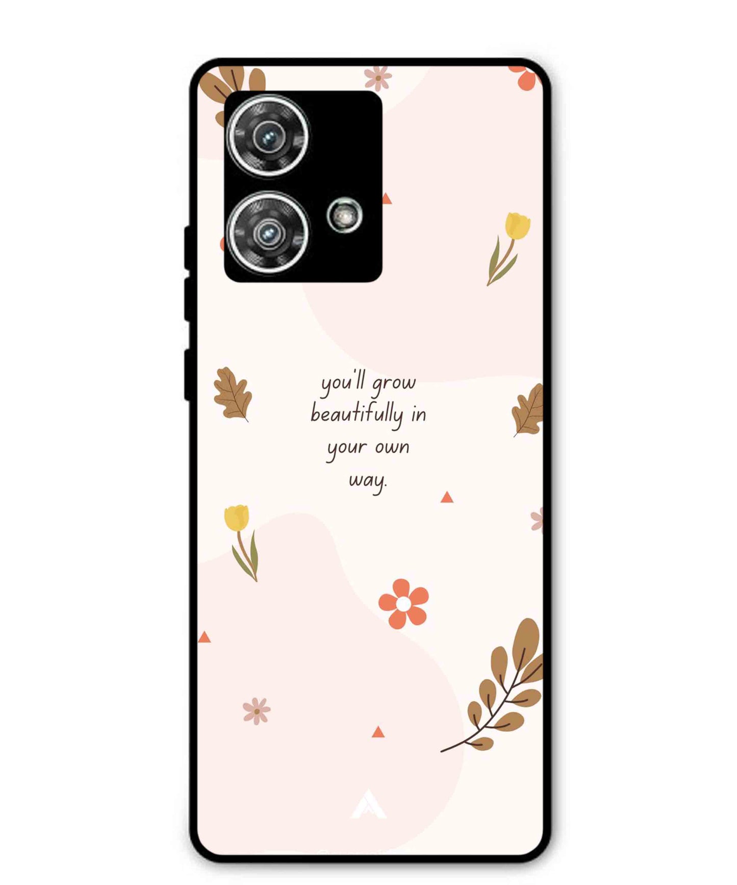 Her Own Way Metal Back Cover Phone Case for Moto Edge 40 Neo