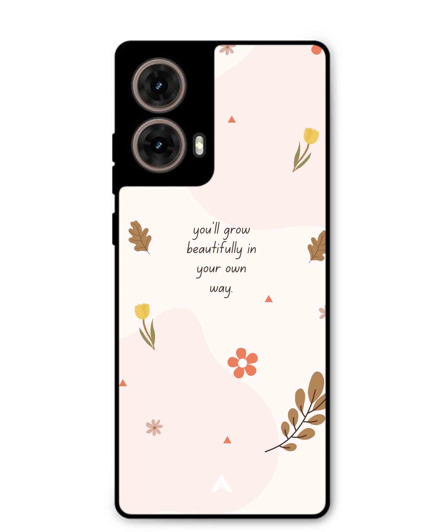 Her Own Way Metal Back Cover Phone Case for Moto Edge 50 Fusion