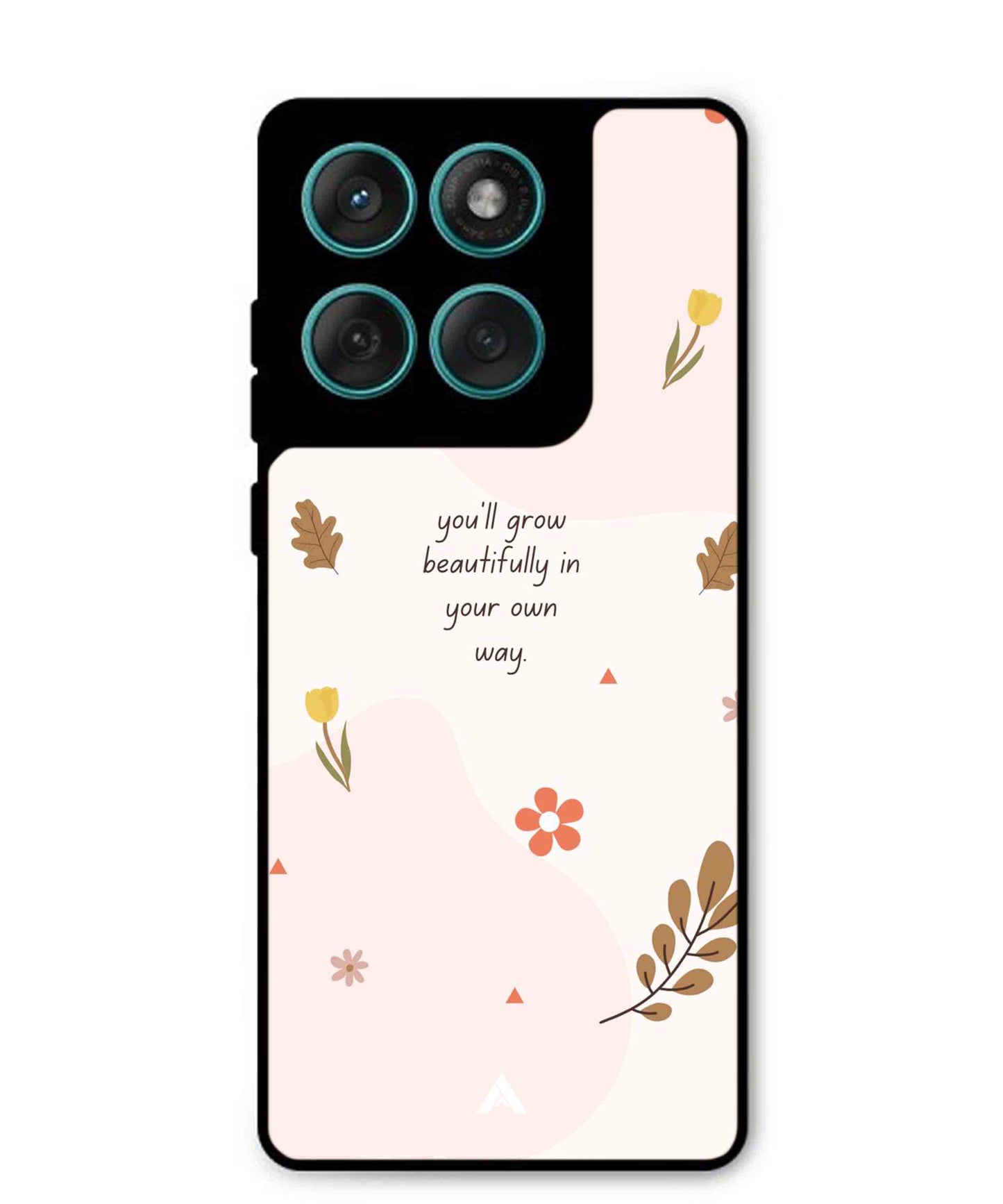 Her Own Way Metal Back Cover Phone Case for Moto Edge 60 Fusion