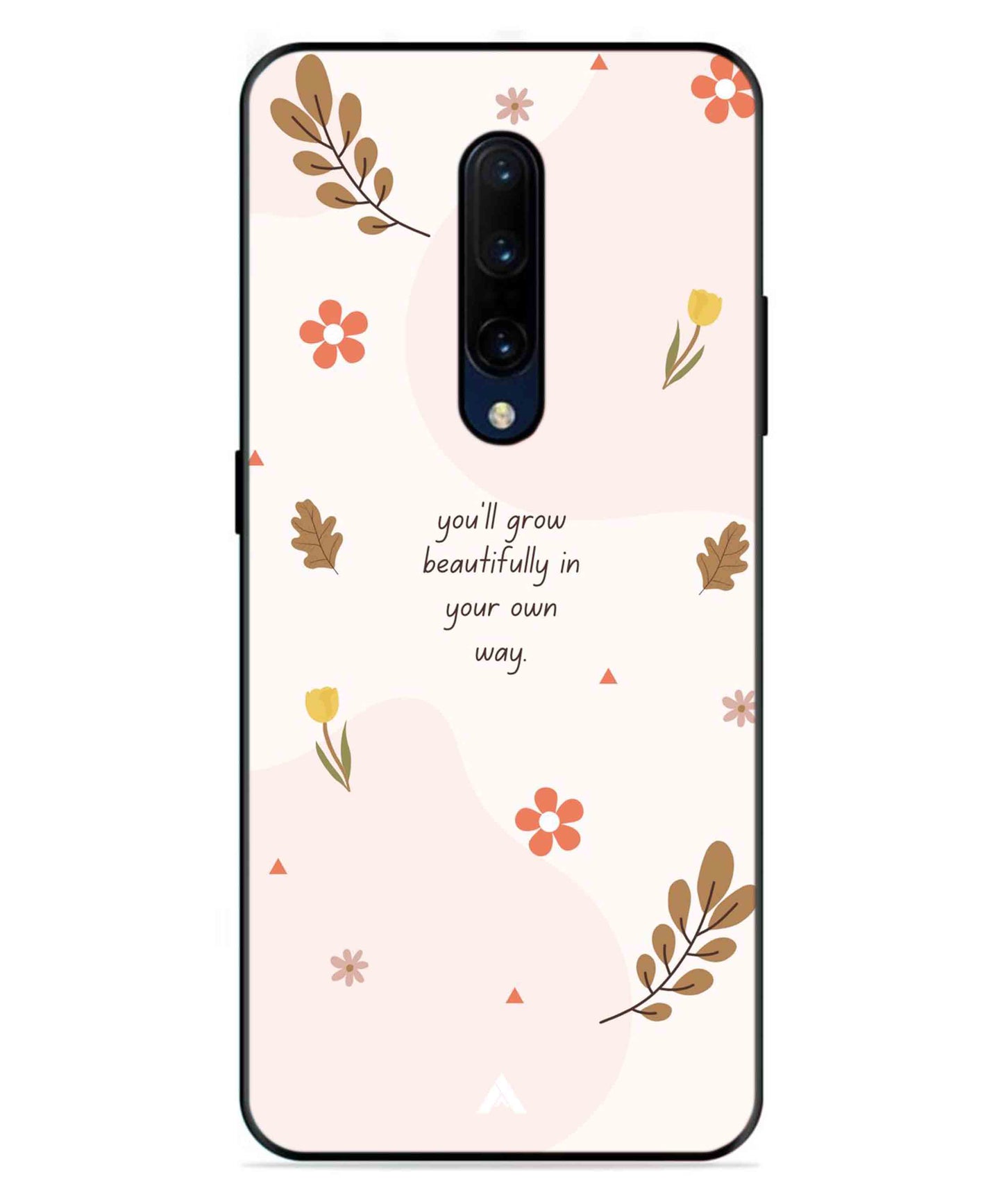 Her Own Way Metal Back Cover Phone Case for Oneplus 7 Pro