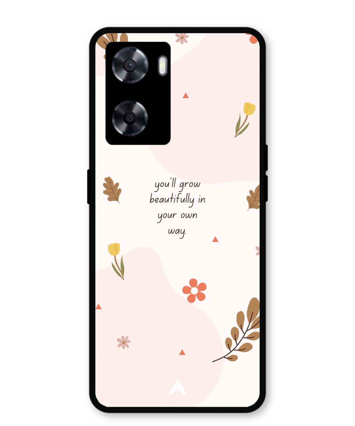 Her Own Way Metal Back Cover Phone Case for Oppo A57