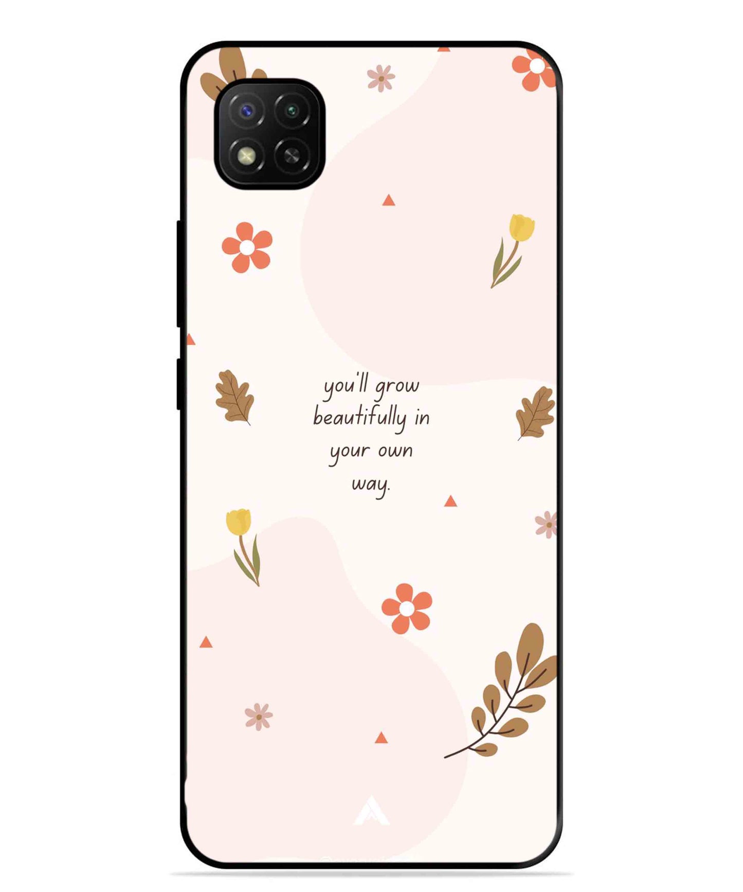 Her Own Way Metal Back Cover Phone Case for Poco C31