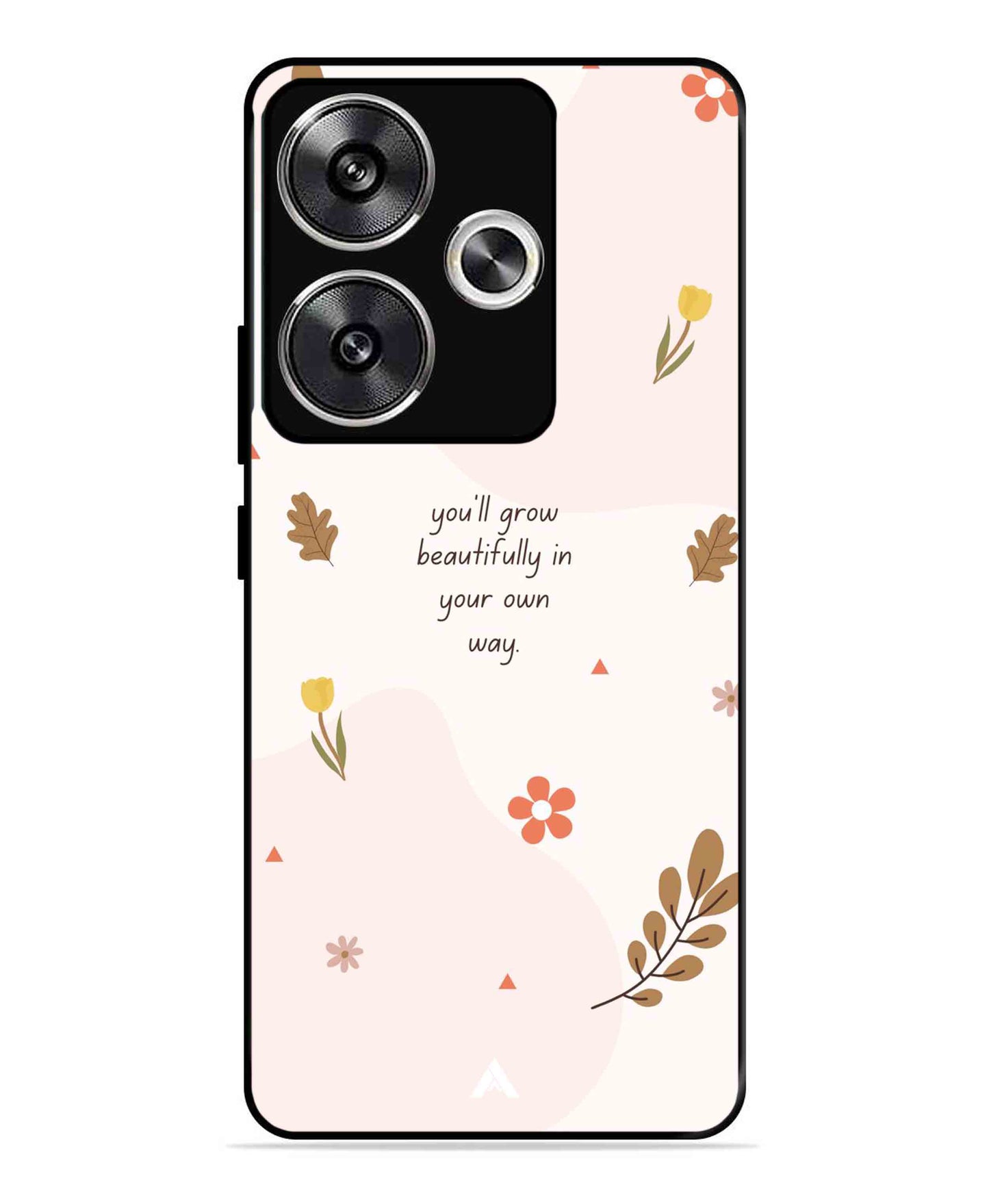 Her Own Way Metal Back Cover Phone Case for Poco F6