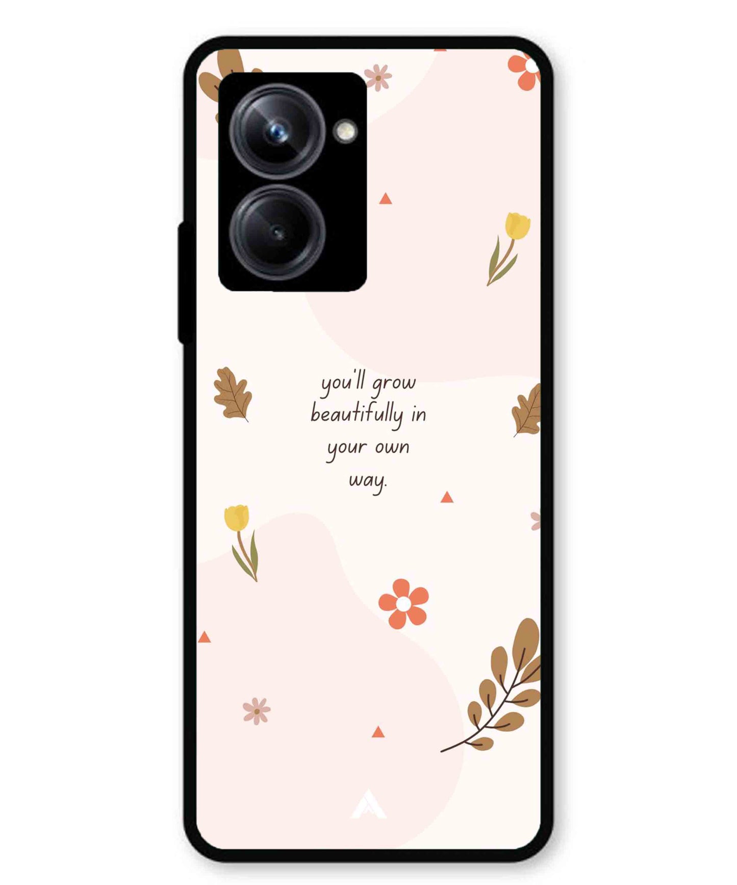 Her Own Way Metal Back Cover Phone Case for Realme 10 Pro