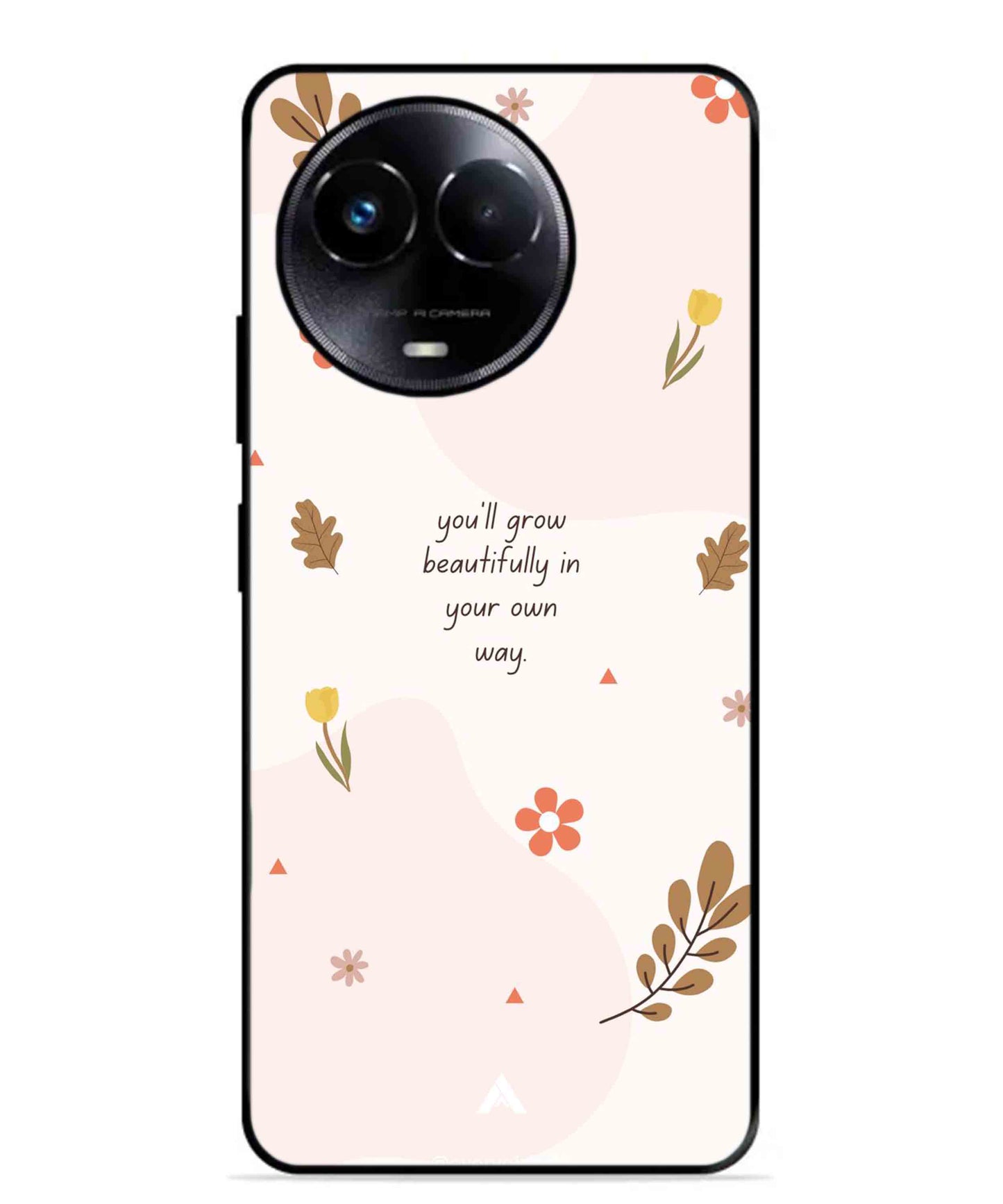 Her Own Way Metal Back Cover Phone Case for Realme 11X