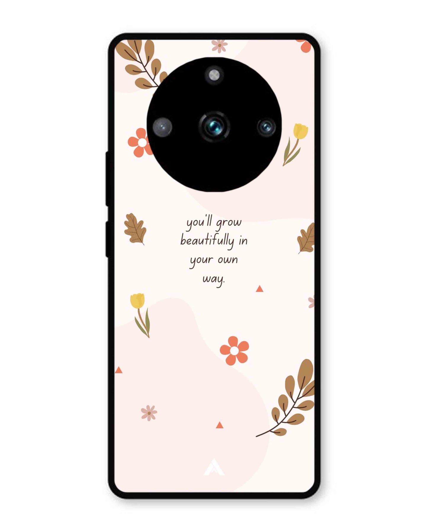 Her Own Way Metal Back Cover Phone Case for Realme 11 Pro