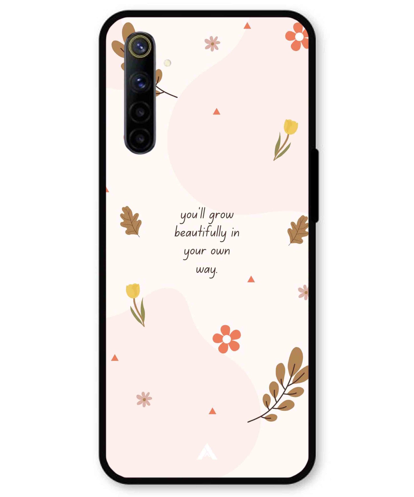 Her Own Way Metal Back Cover Phone Case for Realme 6