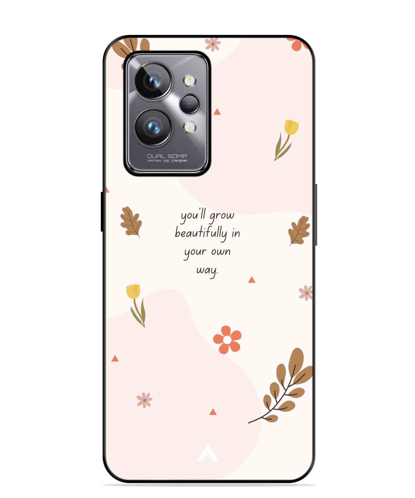 Her Own Way Metal Back Cover Phone Case for Realme GT 2 Pro