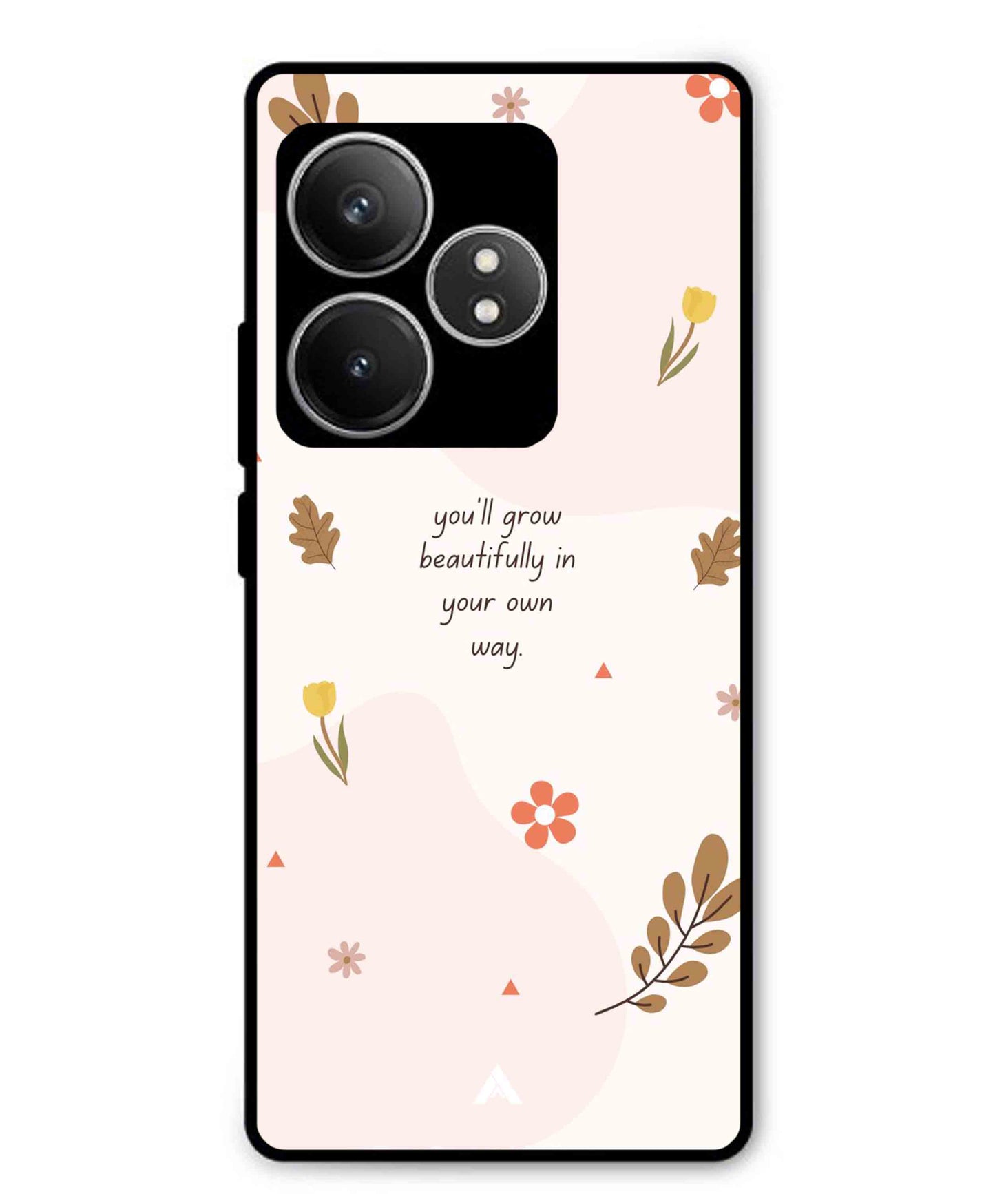 Her Own Way Metal Back Cover Phone Case for Realme GT 6T