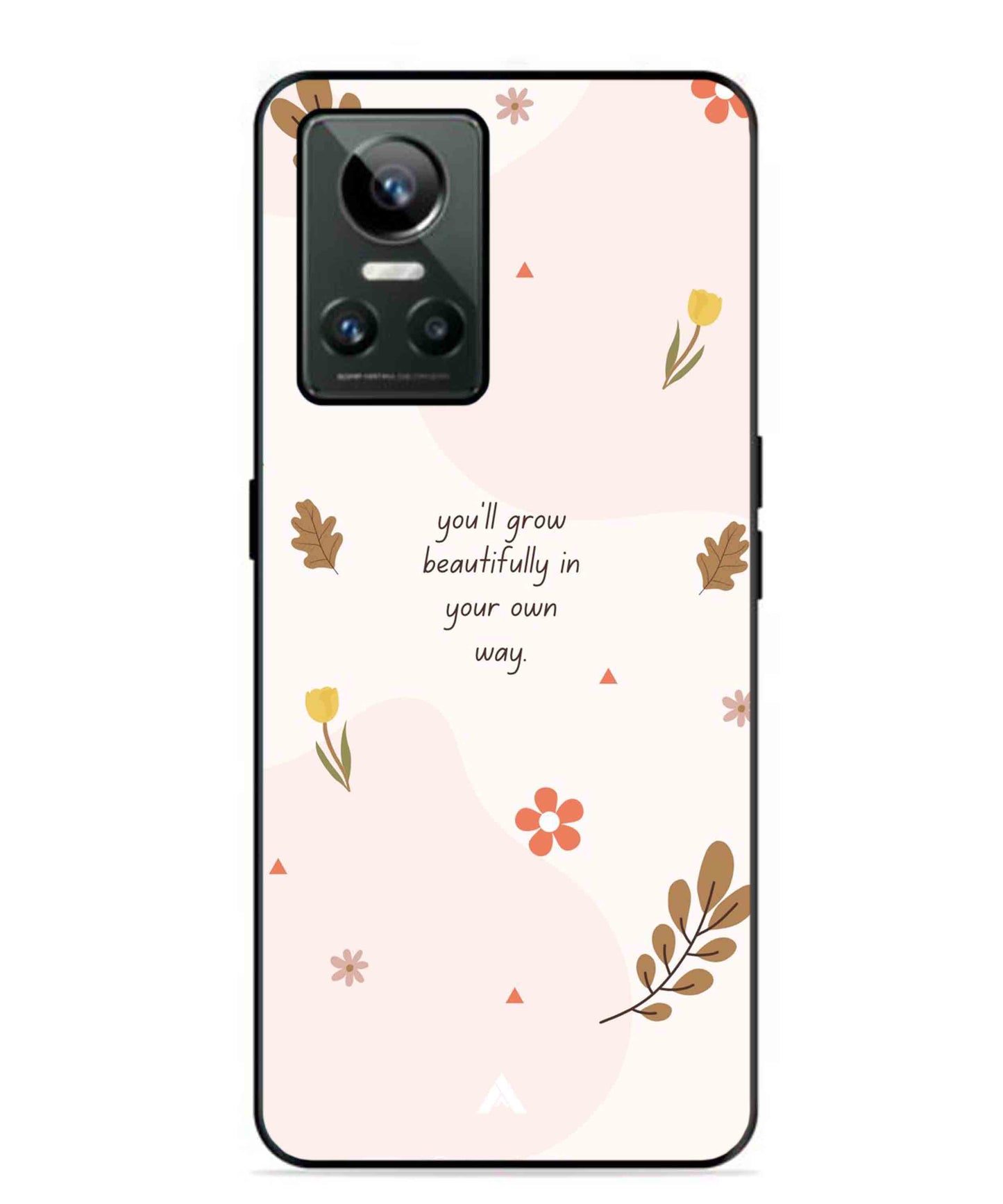 Her Own Way Metal Back Cover Phone Case for Realme GT Neo 3