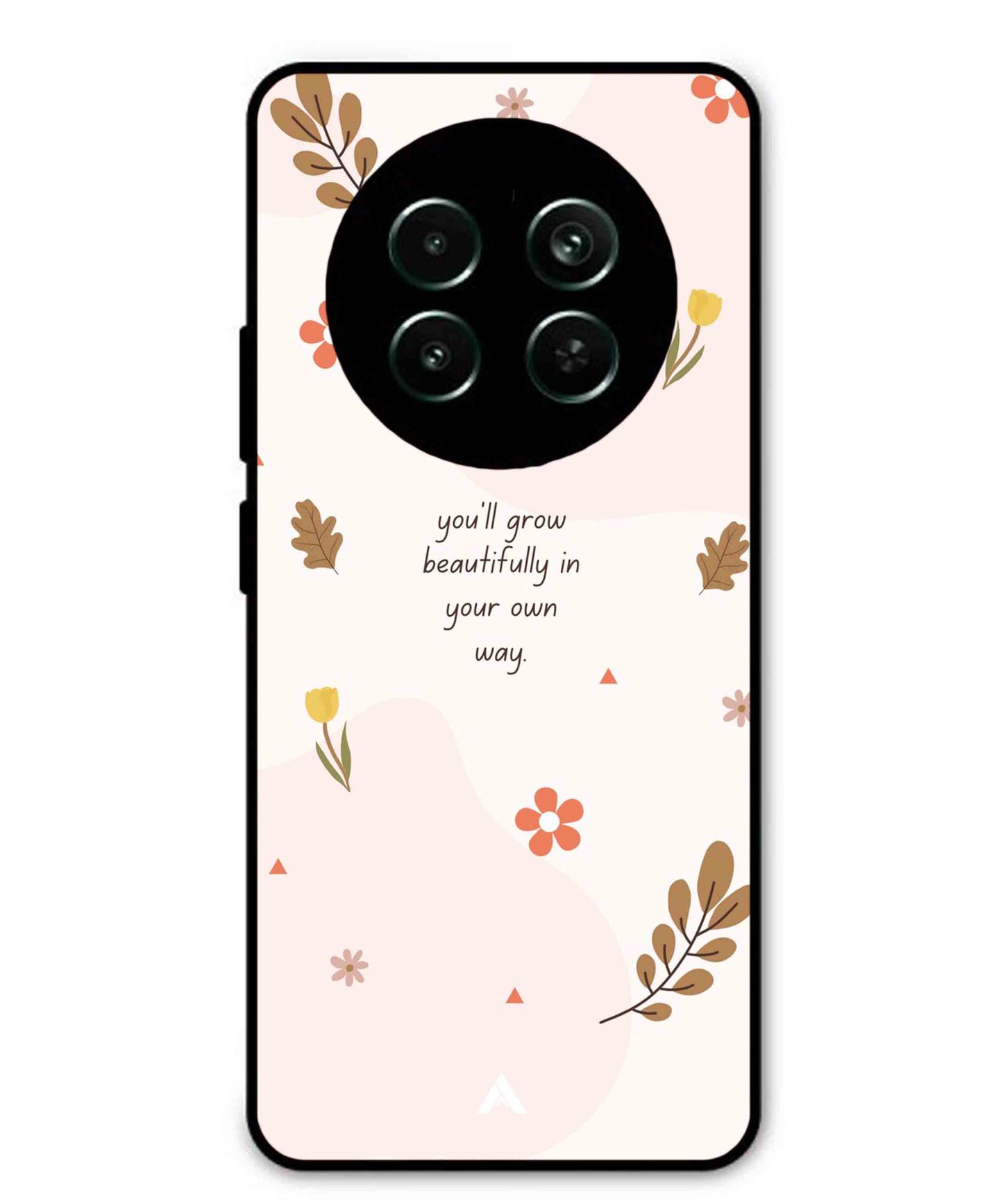 Her Own Way Metal Back Cover Phone Case for Realme Narzo 70X