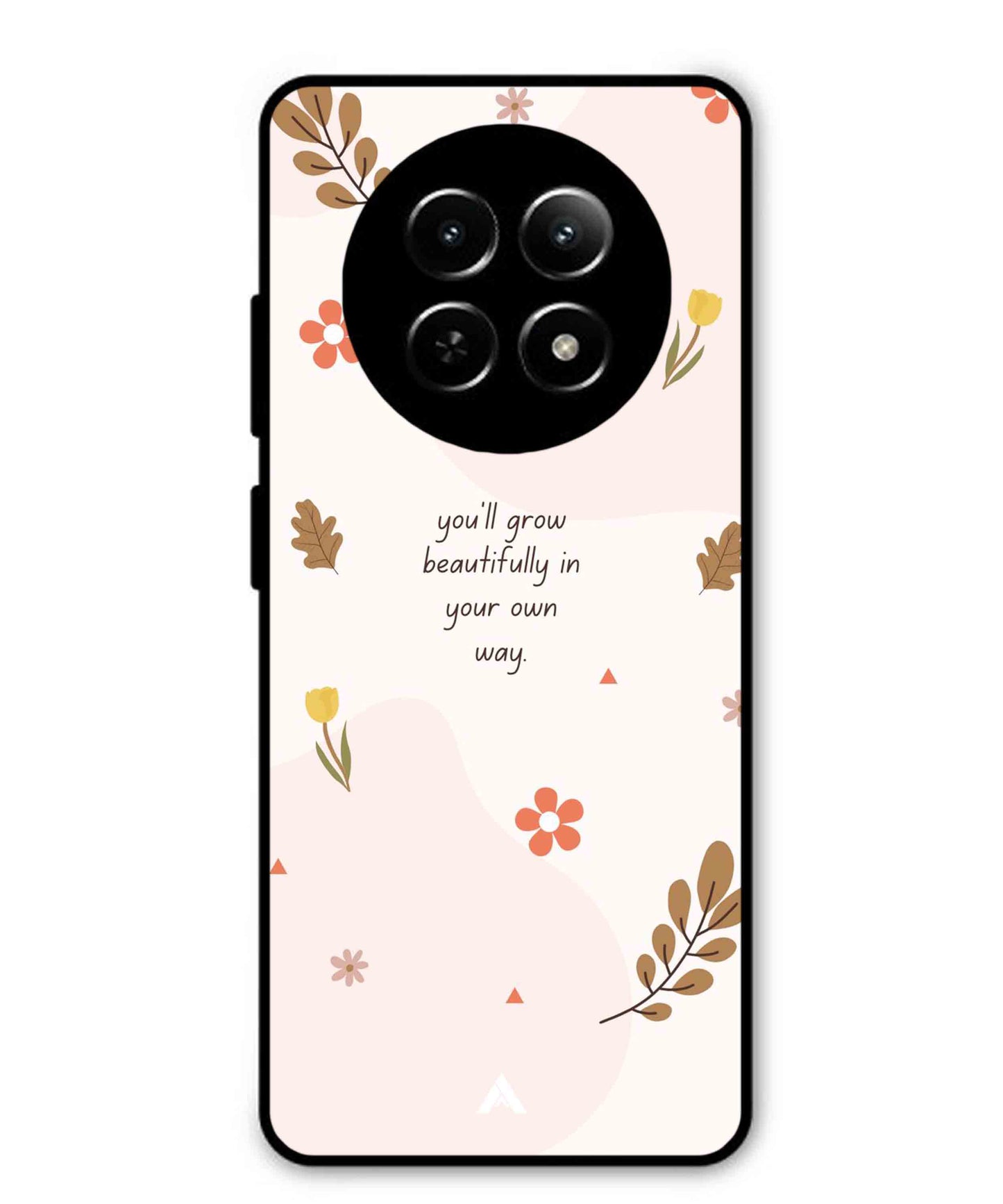 Her Own Way Metal Back Cover Phone Case for Realme Narzo N65