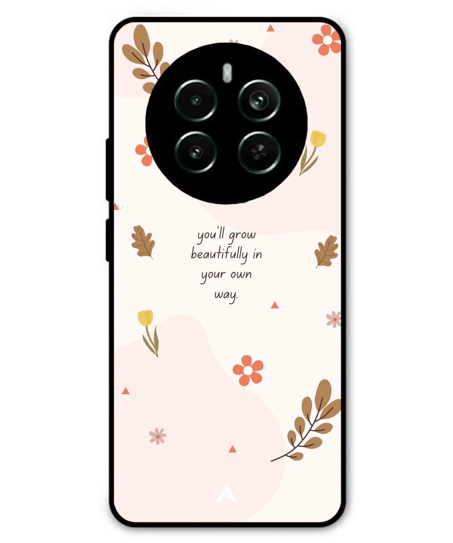 Her Own Way Metal Back Cover Phone Case for Realme P1
