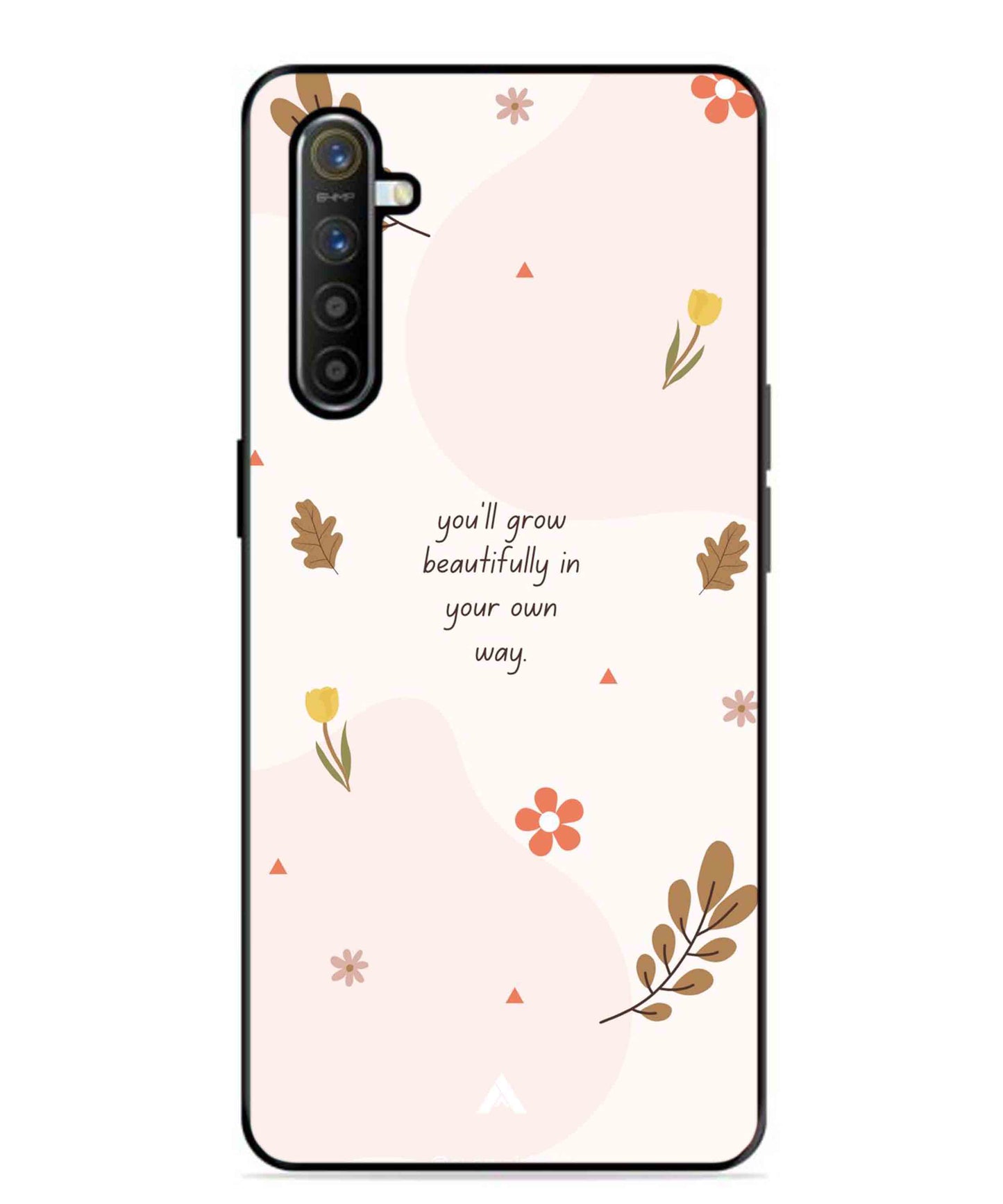 Her Own Way Metal Back Cover Phone Case for Realme XT