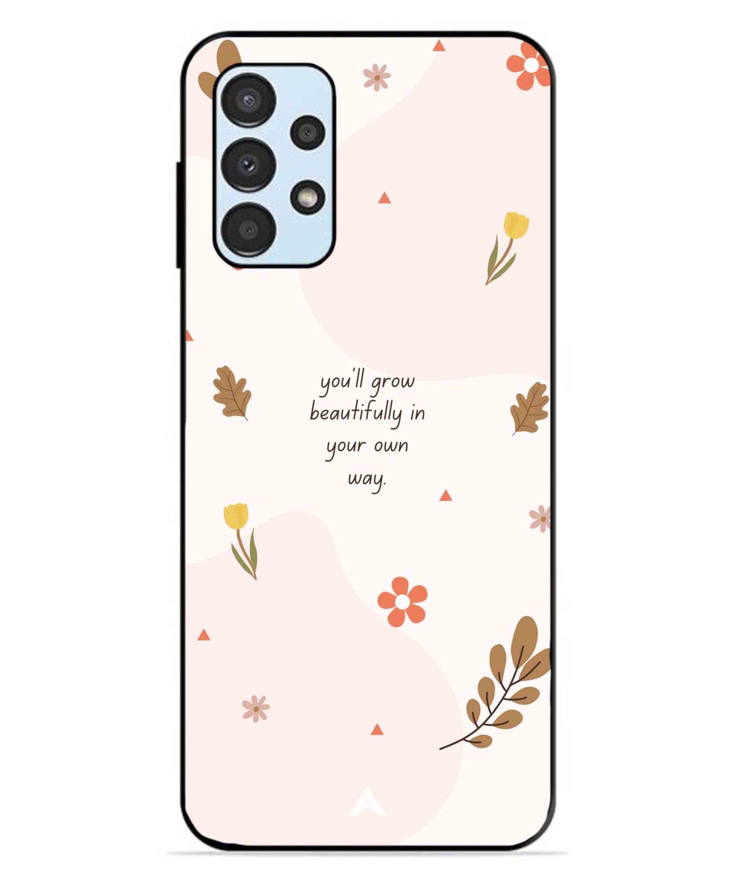 Her Own Way Metal Back Cover Phone Case for Samsung Galaxy A13 4G